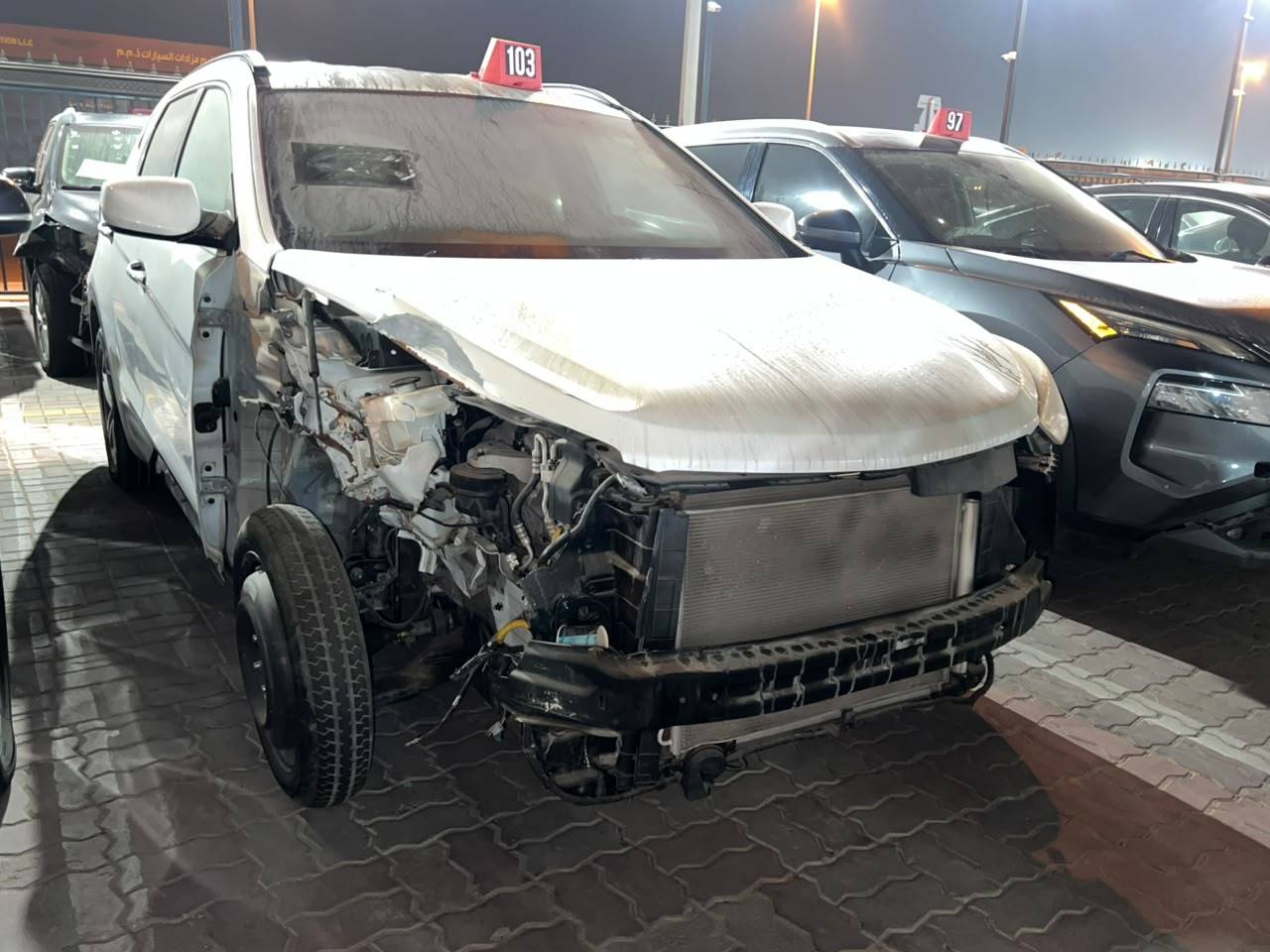 2017 HYUNDAI SANTA FE — Lot DLB7HH020466 - Marhaba Auctions Used Cars - Image 9