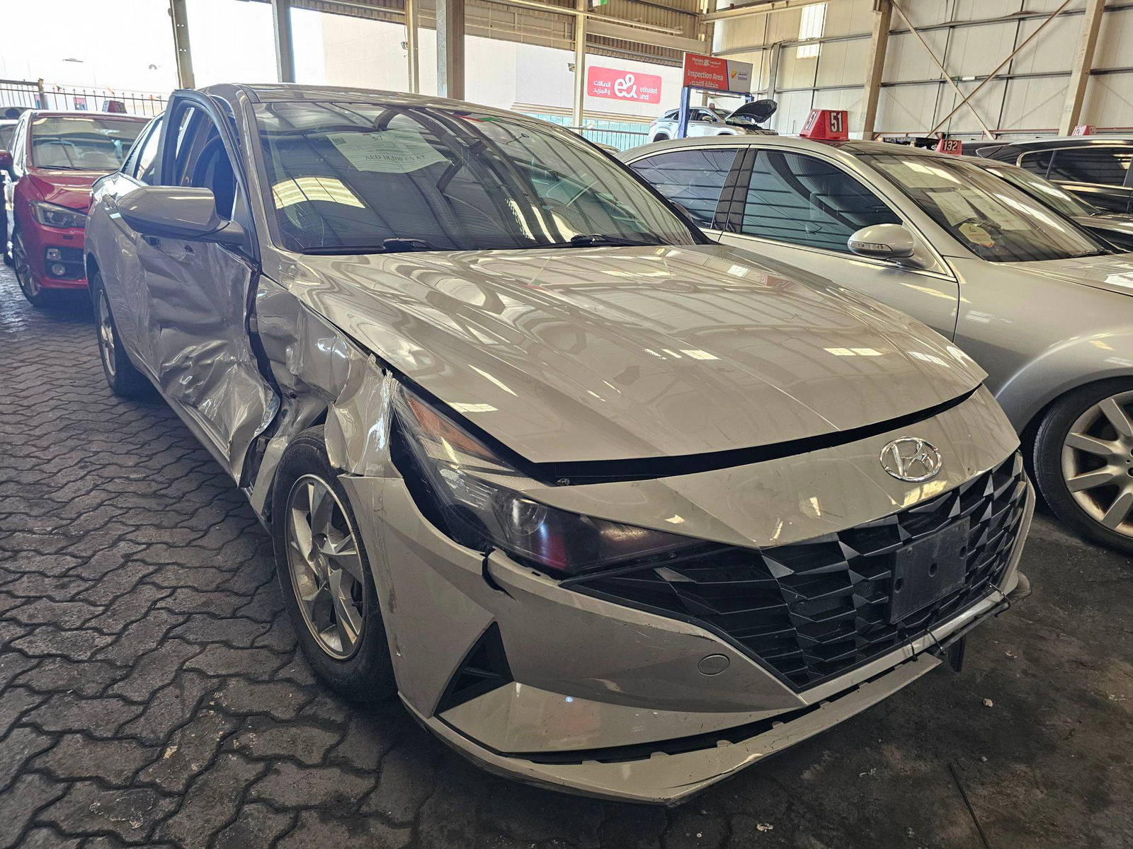 2022 HYUNDAI ELANTRA — 72450 KM — Lot 4NU298522 — Main - Marhaba Auctions Used Cars - Image 4
