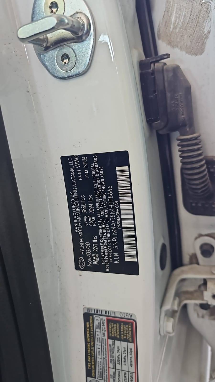 HYUNDAI ELANTRA 2021 - Marhaba Auction Used Cars - Image 5