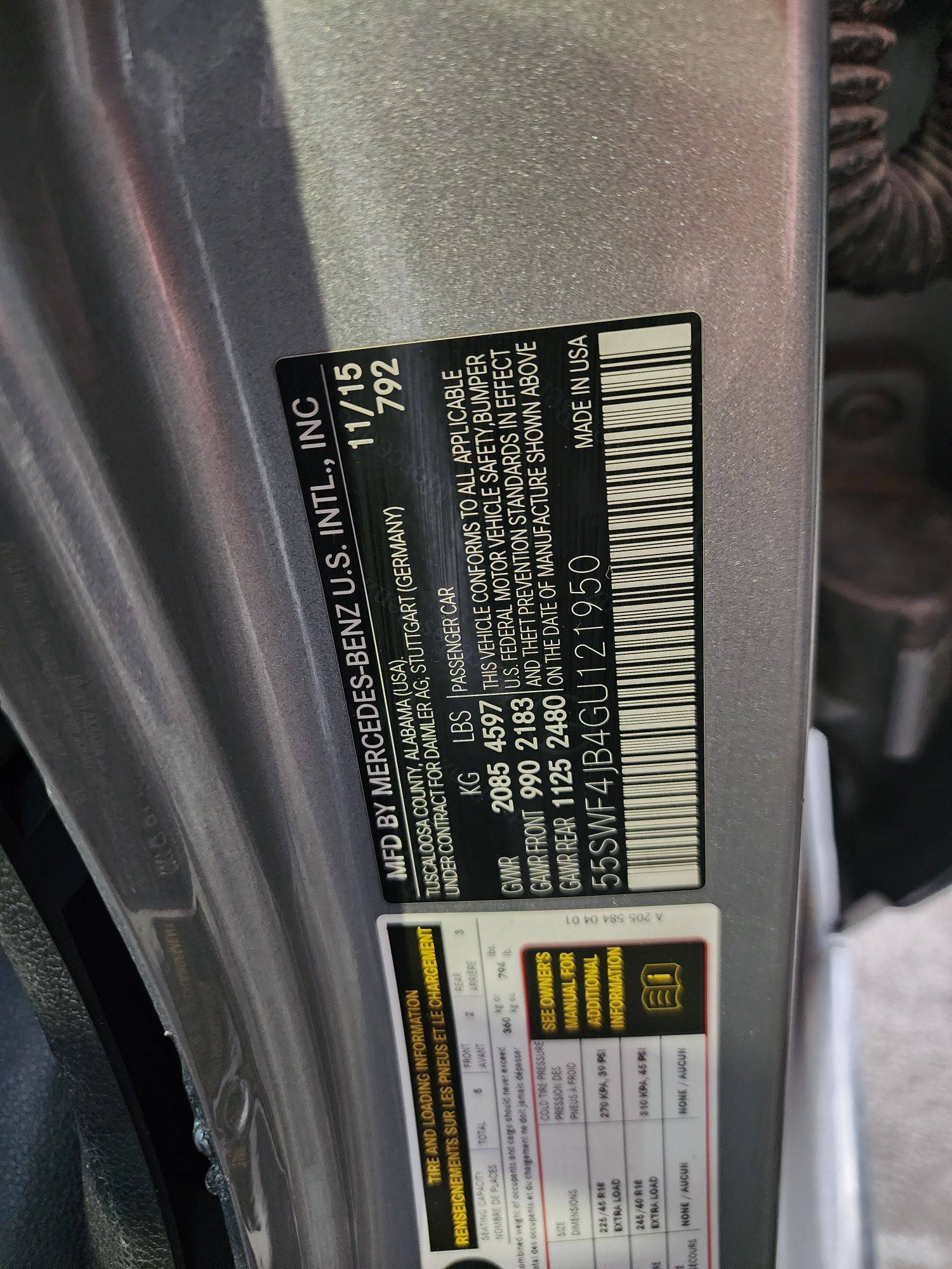 MERCEDES BENZ C300 2016 - Marhaba Auction Used Cars - Image 12