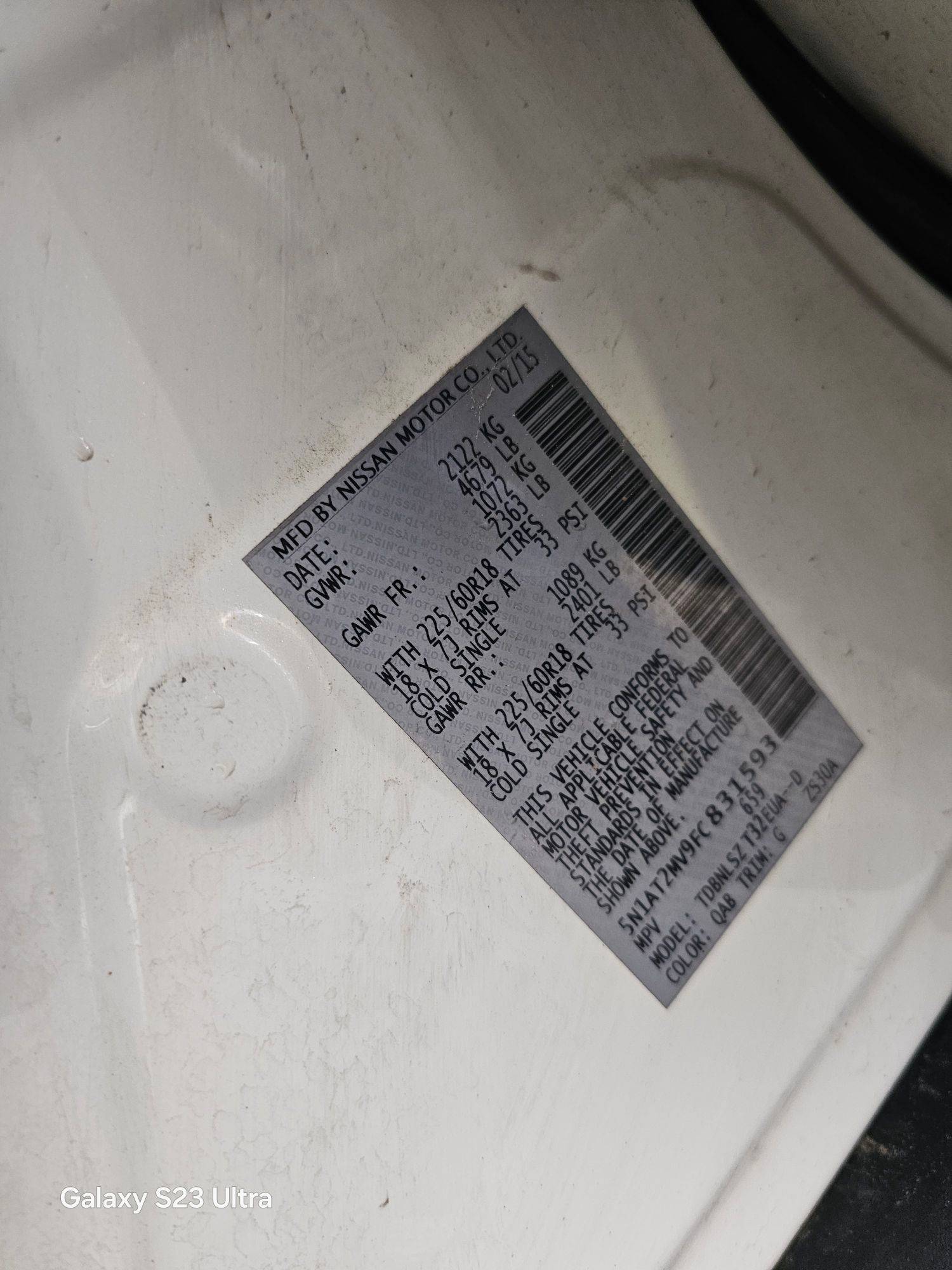 NISSAN ROGUE 2015 - Marhaba Auction Used Cars - Image 9