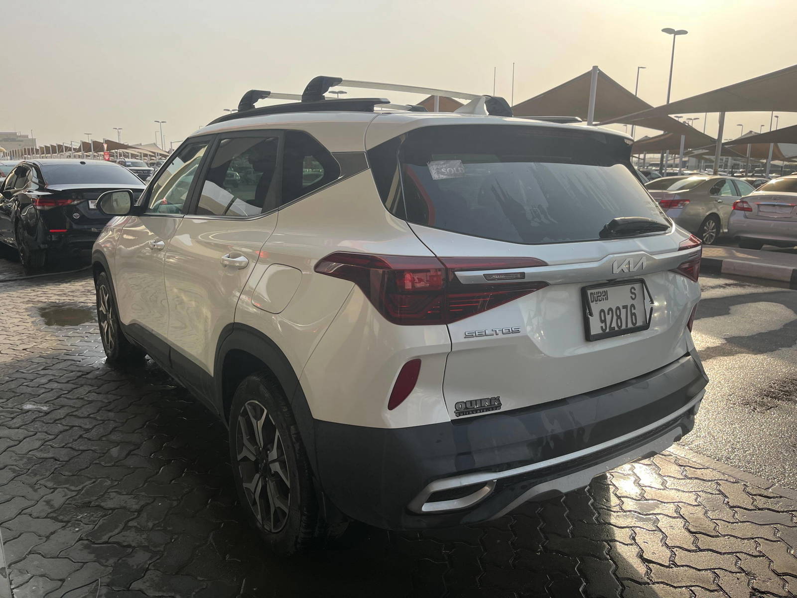 2022 KIA SELTOS — sold — 22174 Miles — Lot A9N7302468 — Souq - Marhaba Auctions Used Cars - Image 3