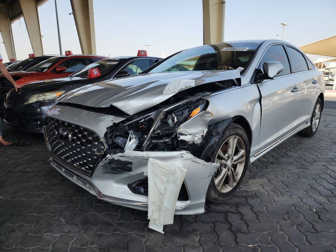 2018 HYUNDAI SONATA — 77280 Miles — Lot 41878 — Souq - Marhaba Auctions Used Cars - Image 5