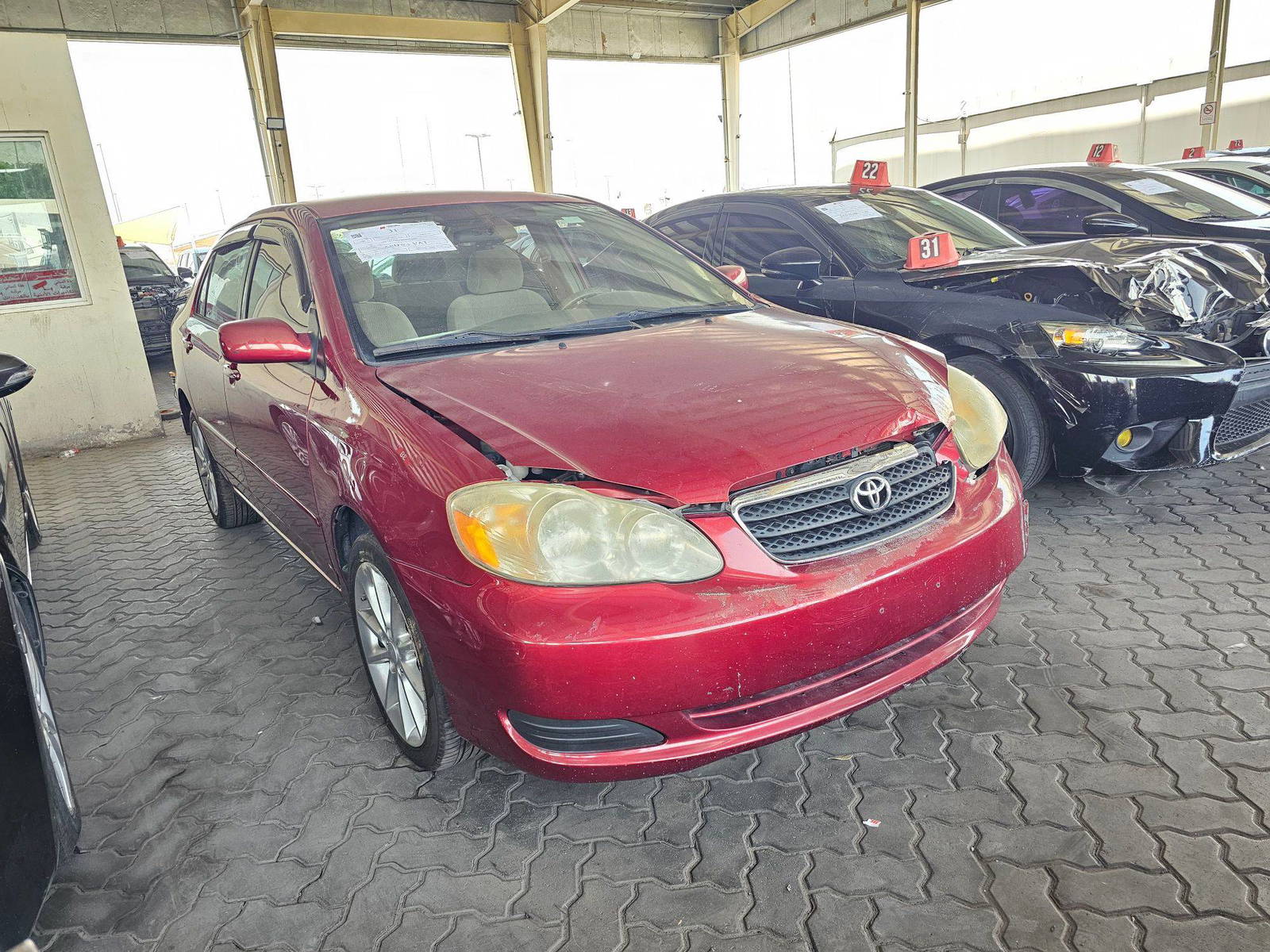 TOYOTA COROLLA 2008 - Marhaba Auction Used Cars - Image 4