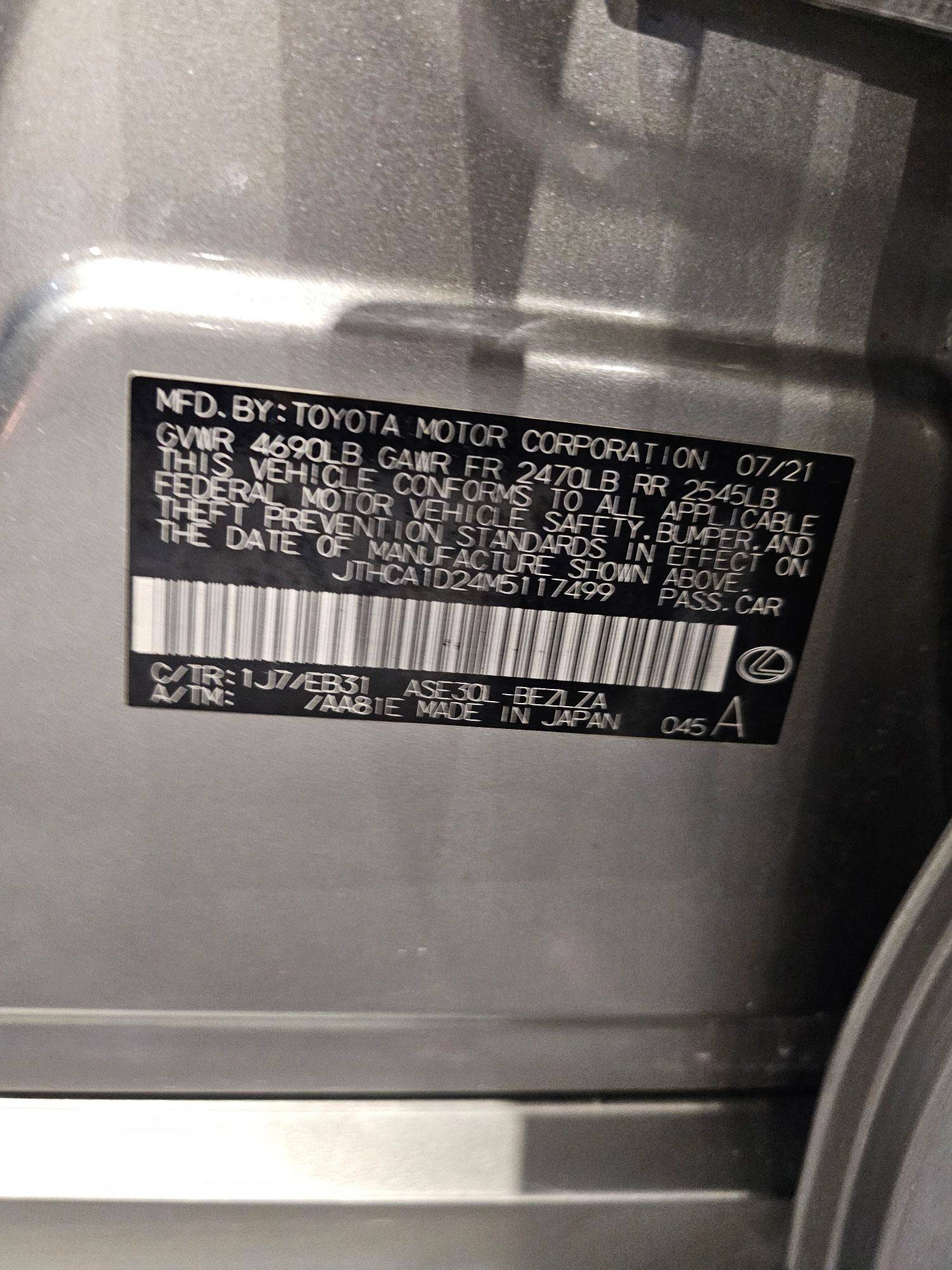 LEXUS IS 300 2021 - Marhaba Auction Used Cars - Image 11