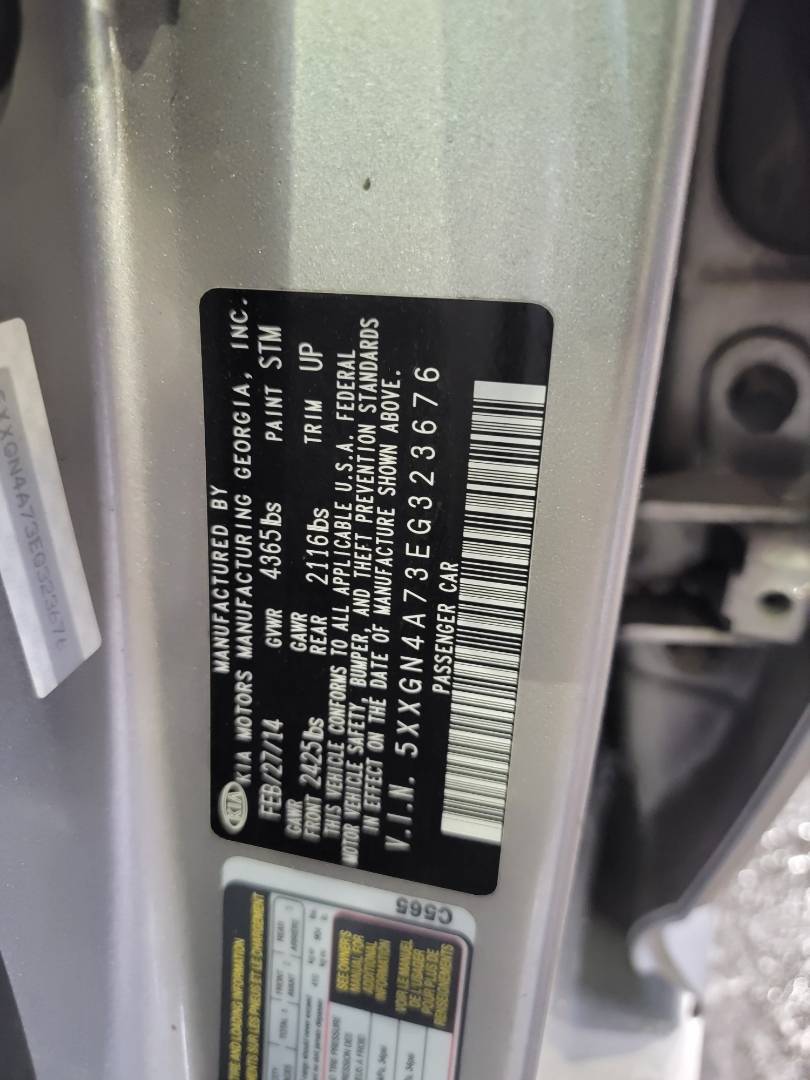 2014 KIA OPTIMA — 237827 Miles — Lot G323676 — Main - Marhaba Auctions Used Cars - Image 10