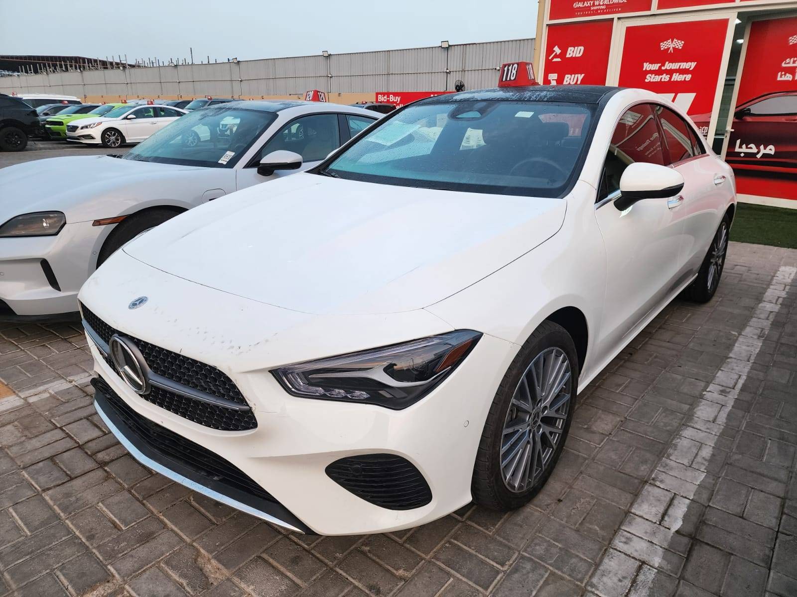 2025 MERCEDES BENZ CLA 250 — 6994 Miles — Lot 93065 — Al Sajaa - Marhaba Auctions Used Cars - Image 5