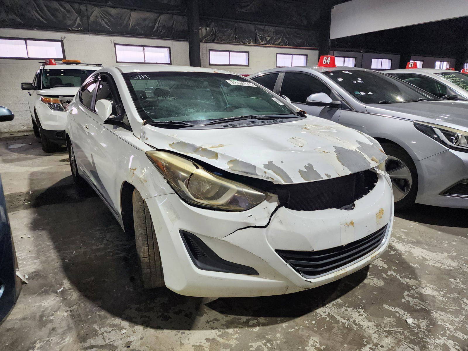 2015 HYUNDAI ELANTRA — 132960 Miles — Lot 80317904 — Al Quoz - Marhaba Auctions Used Cars - Image 3