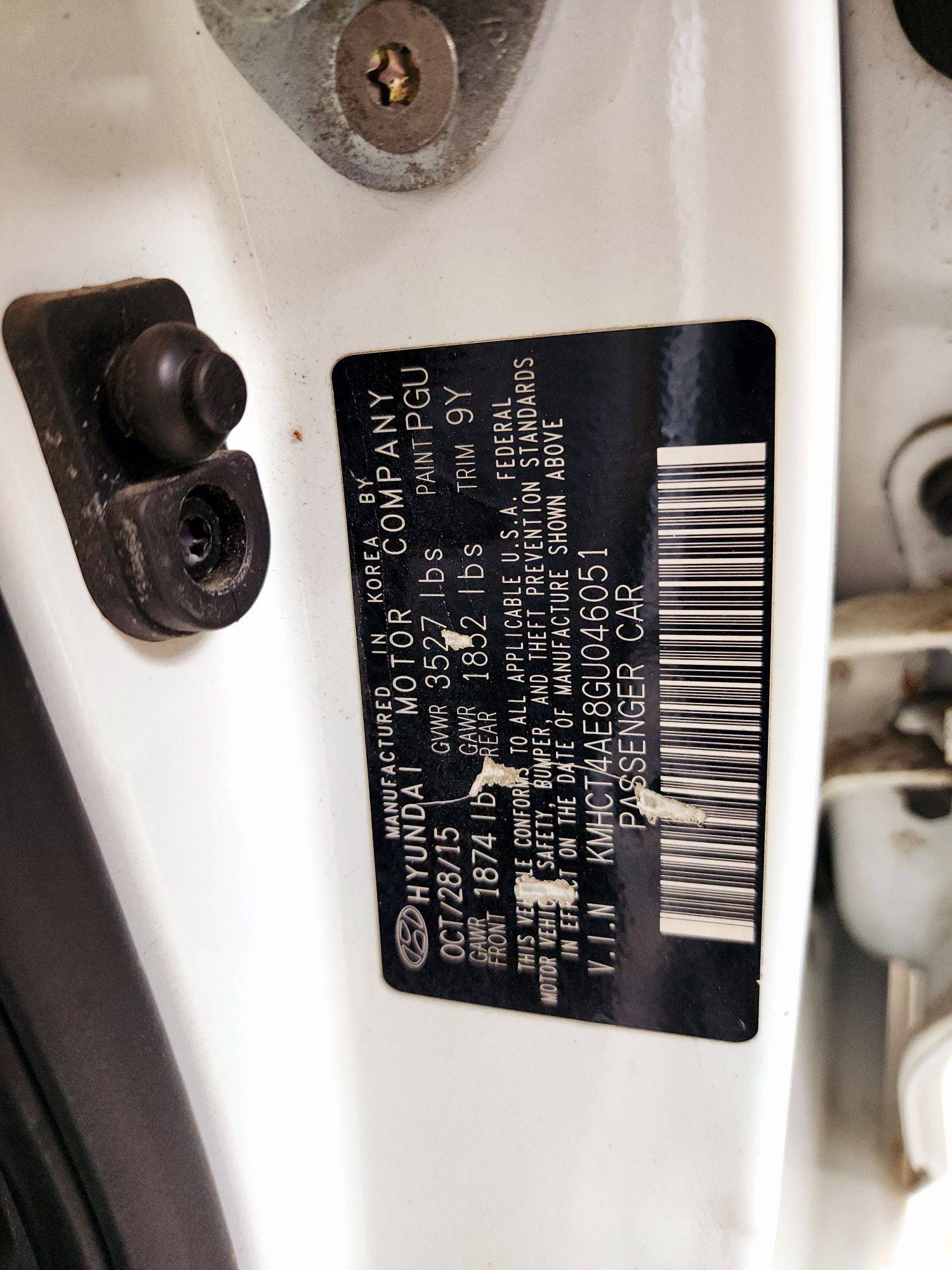 HYUNDAI ACCENT 2016 - Marhaba Auction Used Cars - Image 9