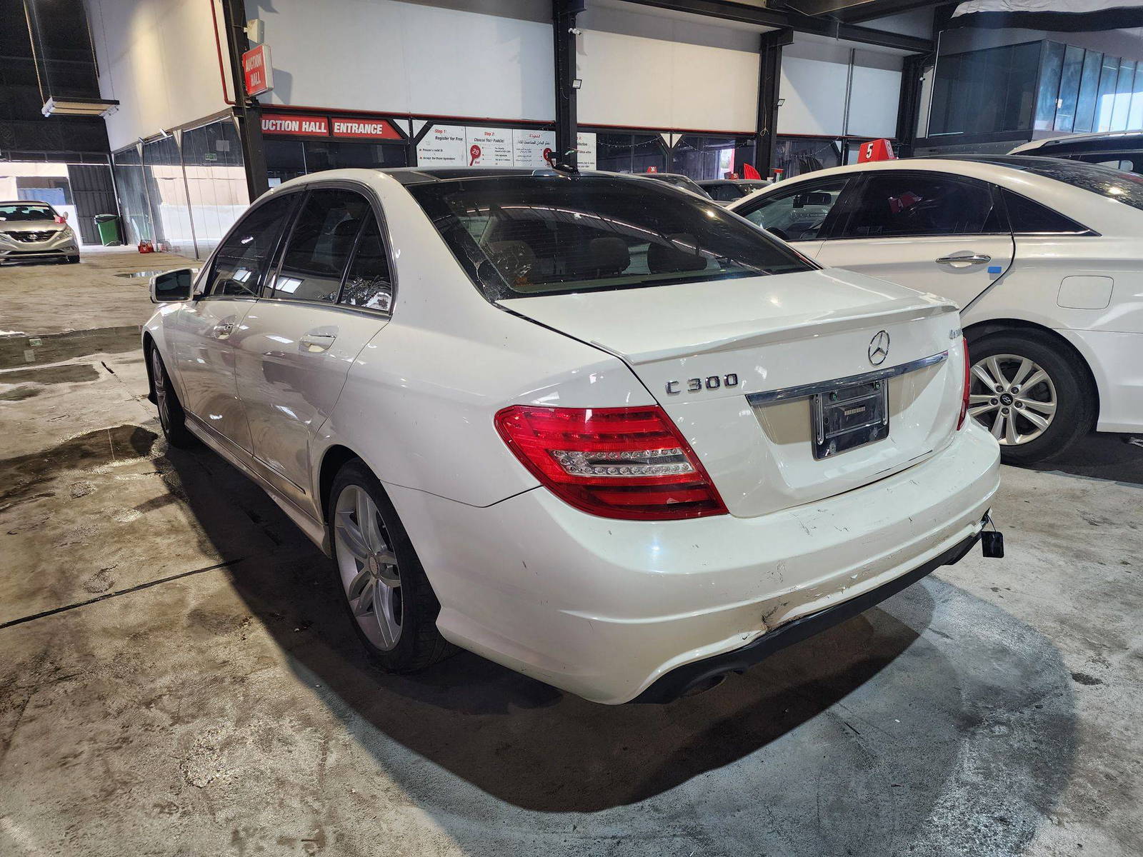 MERCEDES BENZ C300 2012 - Marhaba Auction Used Cars - Image 6