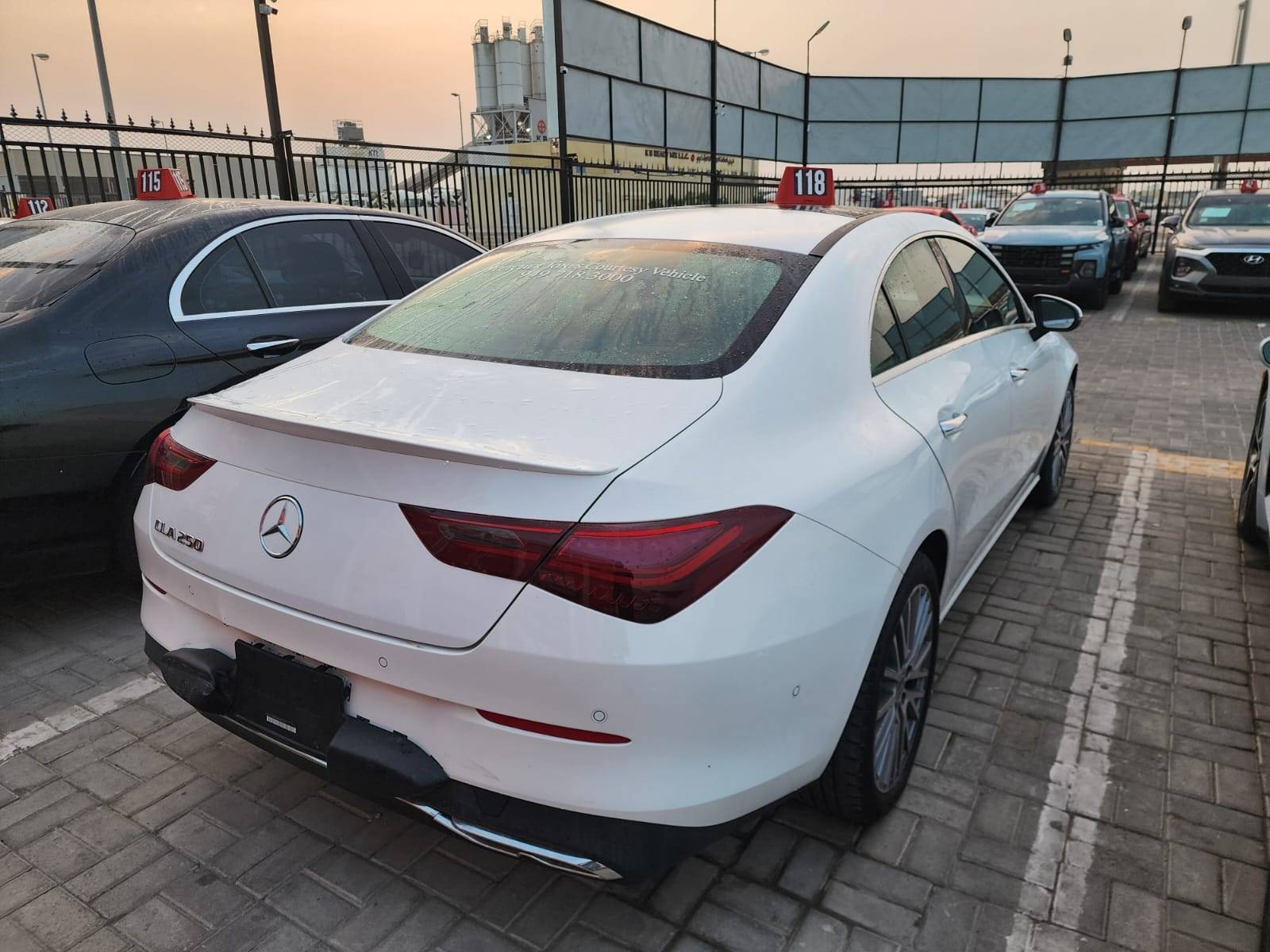 2025 MERCEDES BENZ CLA 250 — 6994 Miles — Lot 93065 — Al Sajaa - Marhaba Auctions Used Cars - Image 6