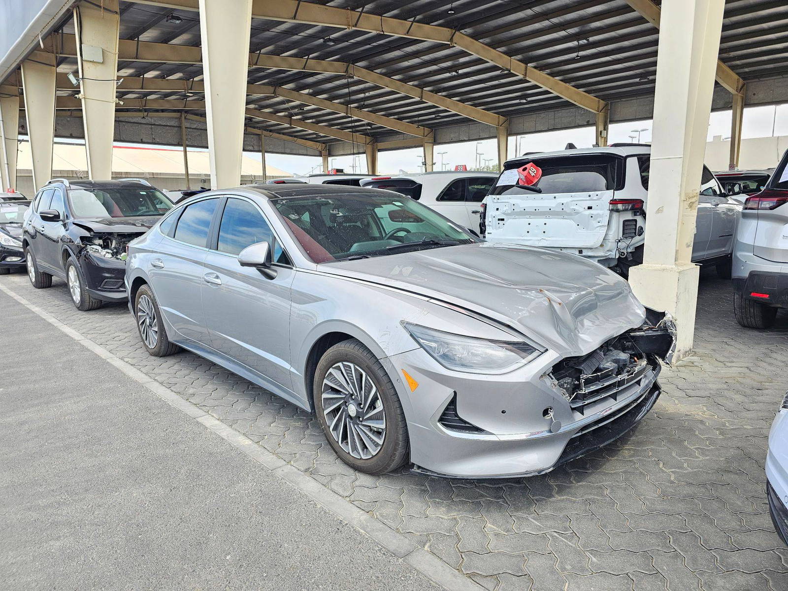 HYUNDAI SONATA 2023 - Marhaba Auction Used Cars - Image 4