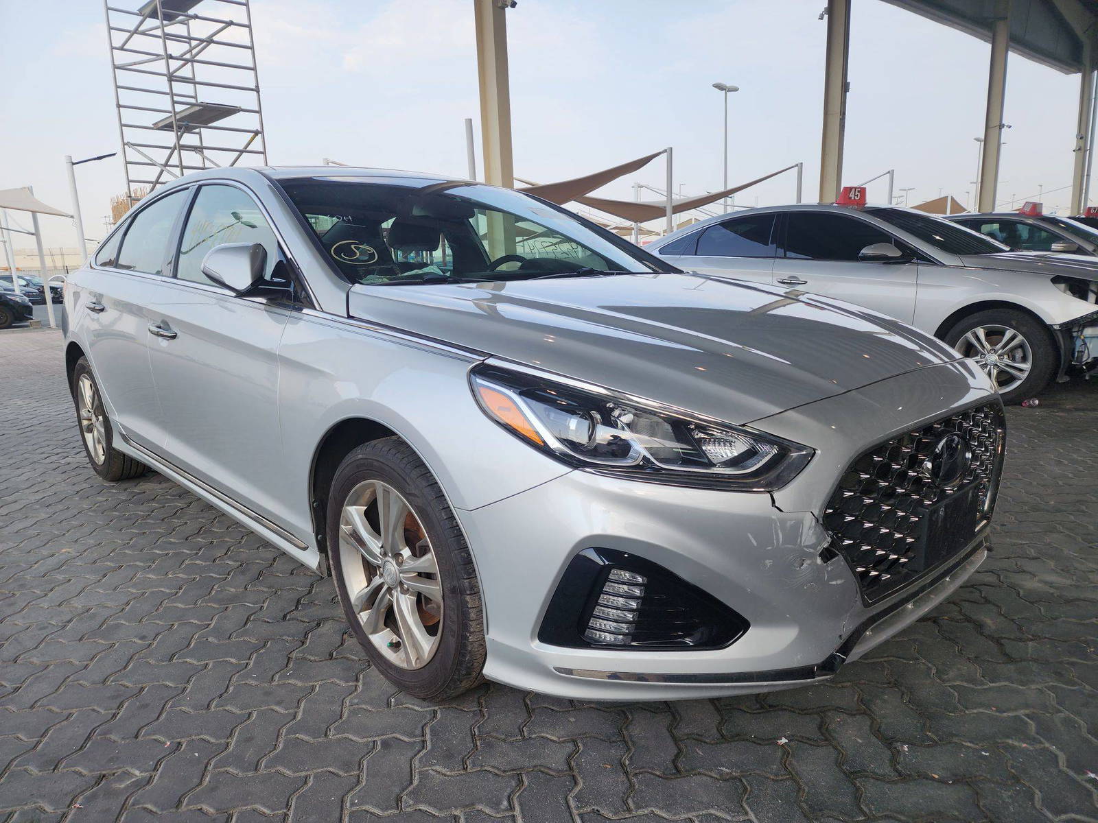 2018 HYUNDAI SONATA — 43827 Miles — Lot 44525774 — Main - Marhaba Auctions Used Cars - Image 3