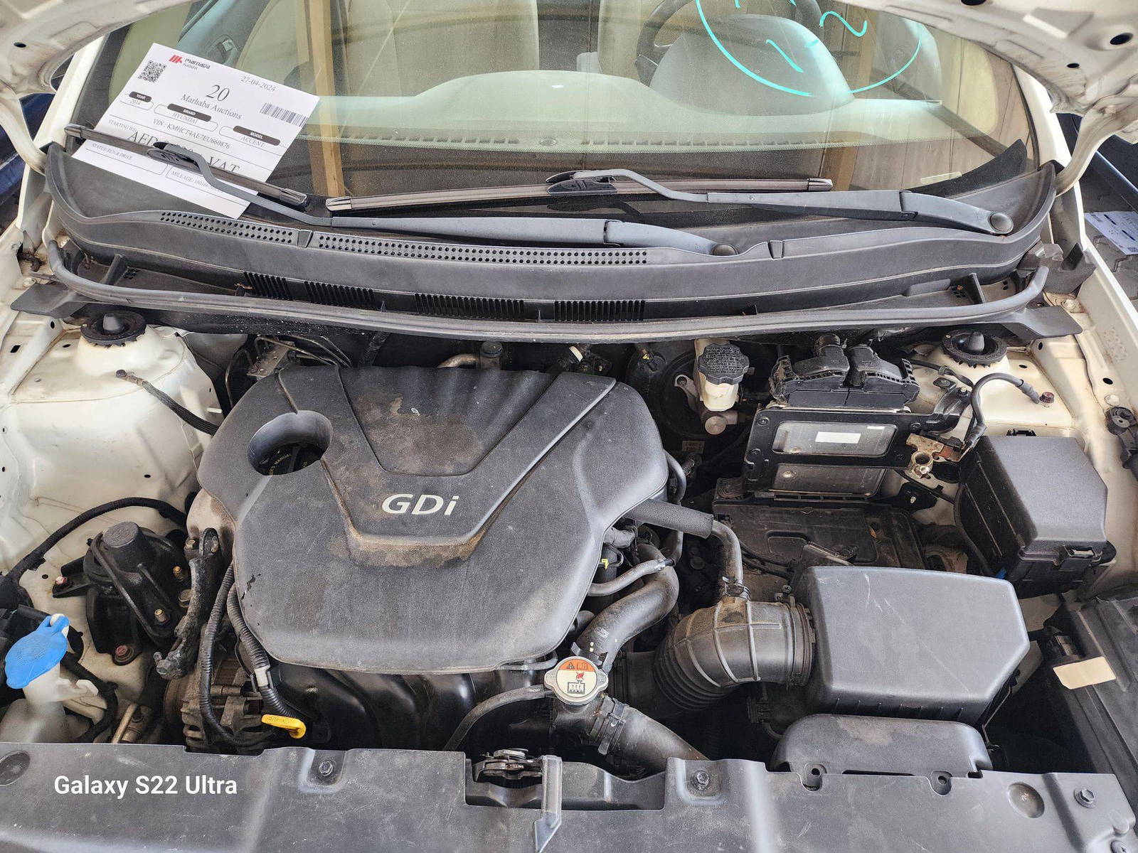 2014 HYUNDAI ACCENT — 180166 Miles — Lot 38560117 - Marhaba Auctions Used Cars - Image 8