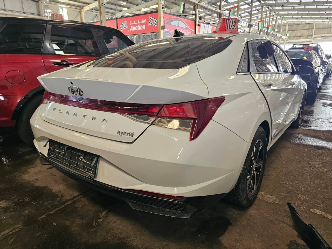2022 HYUNDAI ELANTRA — sold — 118243 KM — Lot J4NU015710 — Main - Marhaba Auctions Used Cars - Image 3