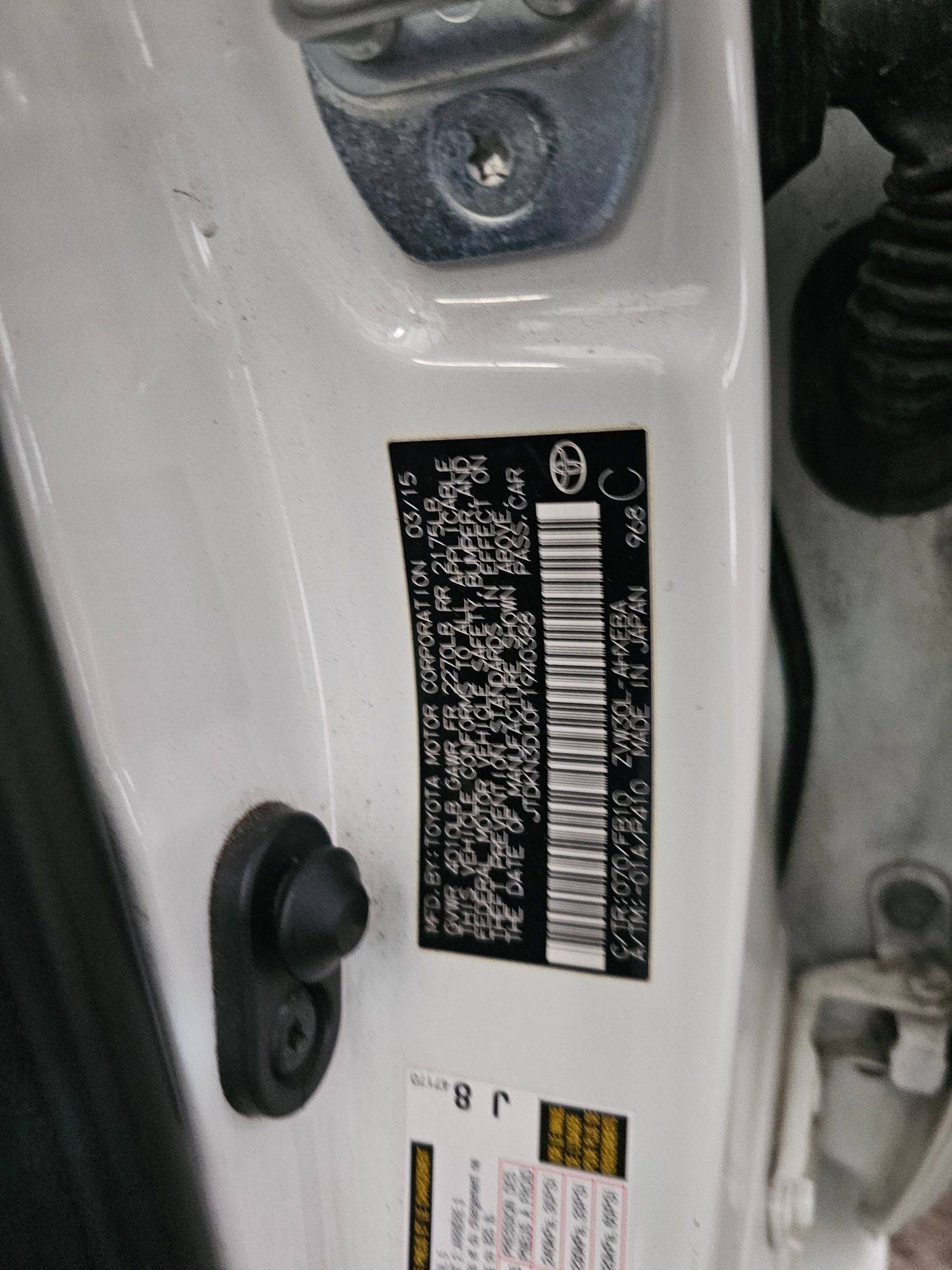 TOYOTA PRIUS 2015 - Marhaba Auction Used Cars - Image 9