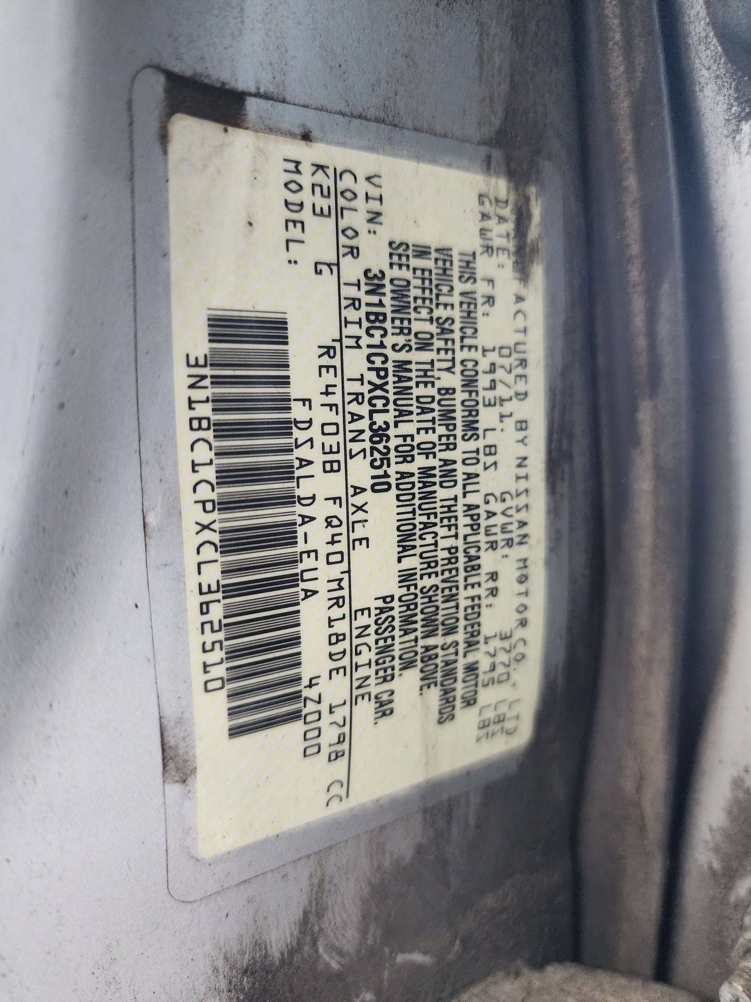 2012 NISSAN VERSA — 178021 Miles — Lot CL362510 — Souq - Marhaba Auctions Used Cars - Image 9