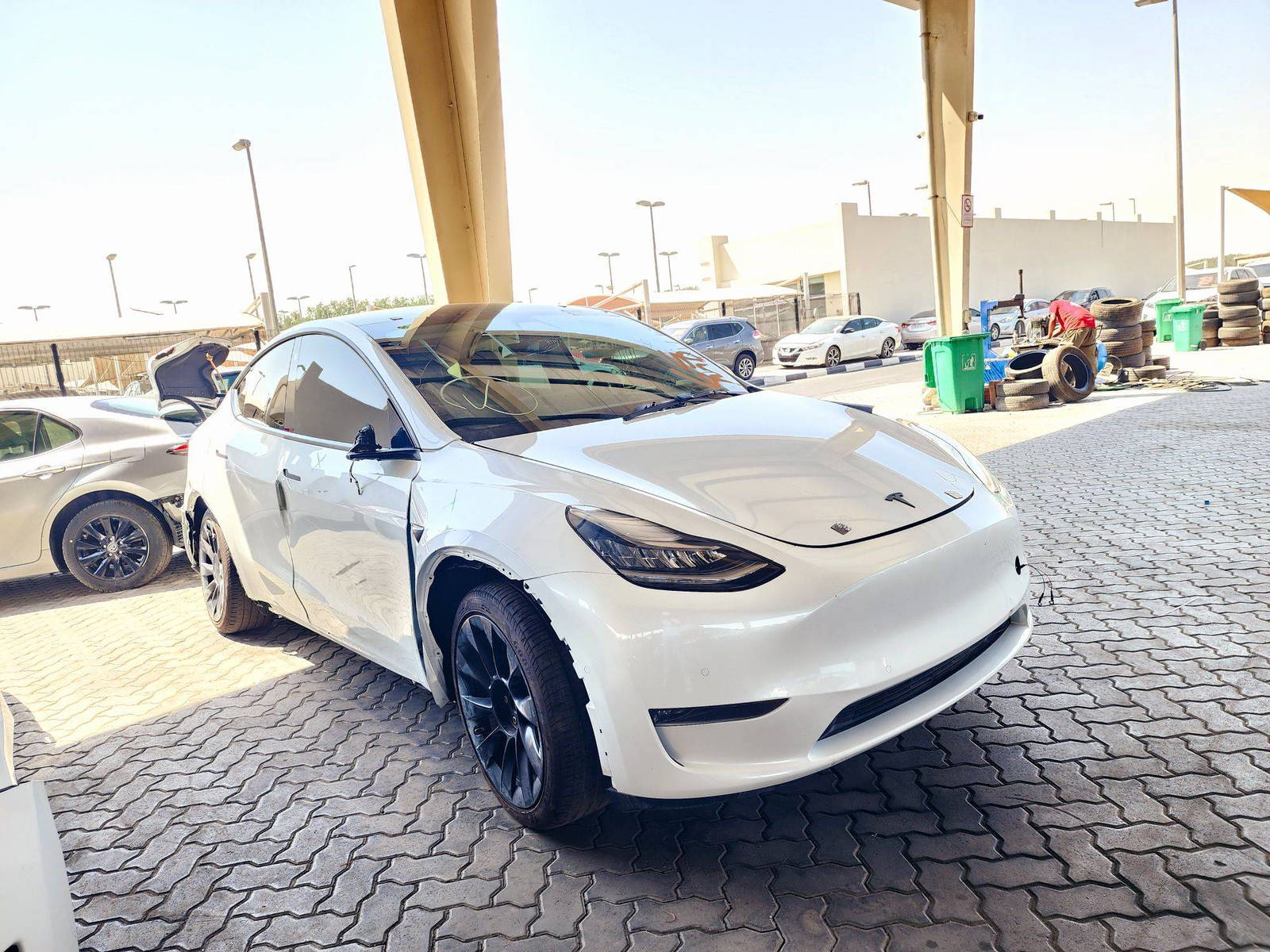2021 TESLA MODEL Y — 55904 Miles — Lot 75669974 — Souq - Marhaba Auctions Used Cars - Image 3