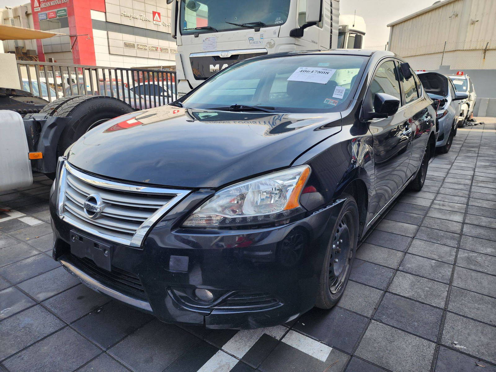 2013 NISSAN SENTRA — 161082 Miles — Lot 668193 — Al Quoz - Marhaba Auctions Used Cars - Image 4