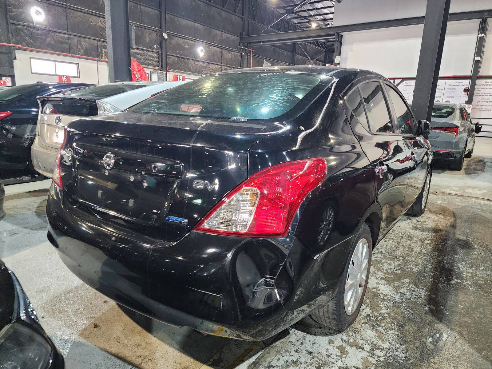 2012 NISSAN VERSA — 164706 Miles — Lot 40109624 — Al Quoz - Marhaba Auctions Used Cars - Image 4