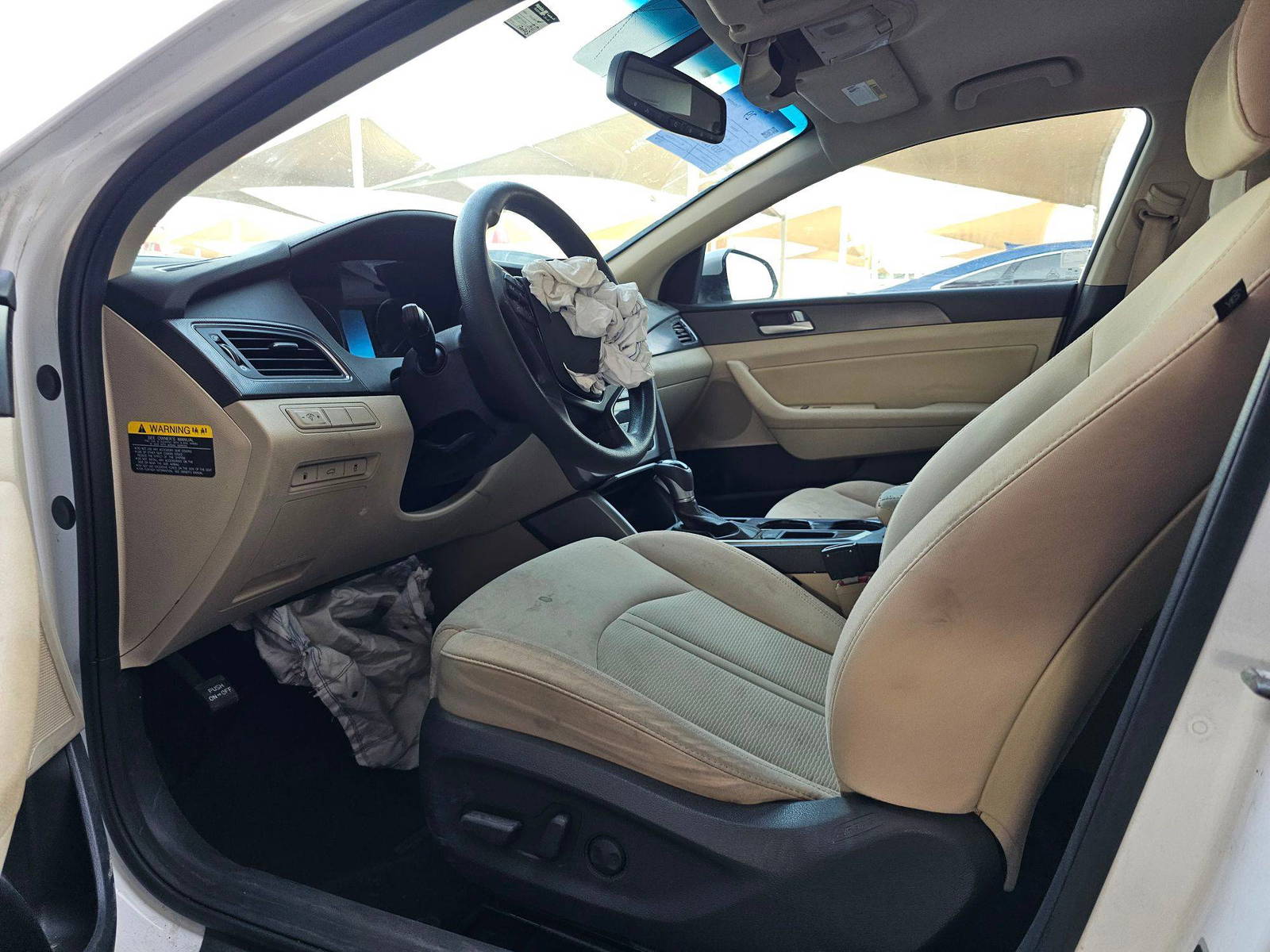 2017 HYUNDAI SONATA — 170703 Miles — Lot F2HH457074 — Souq - Marhaba Auctions Used Cars - Image 8