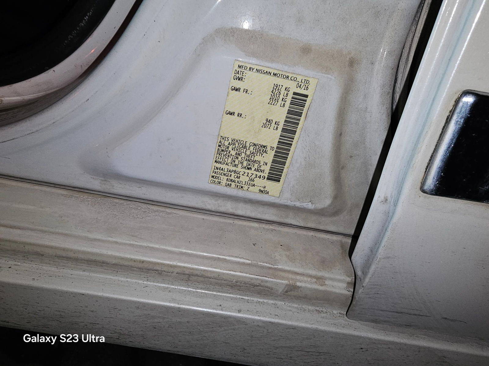 NISSAN ALTIMA 2016 - Marhaba Auction Used Cars - Image 7