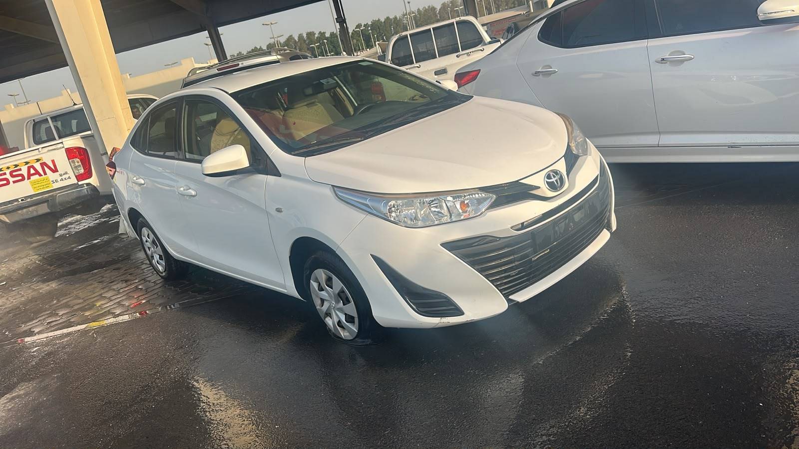 2019 TOYOTA YARIS — 163250 KM — Lot 3K2056793 — Souq - Marhaba Auctions Used Cars - Image 2