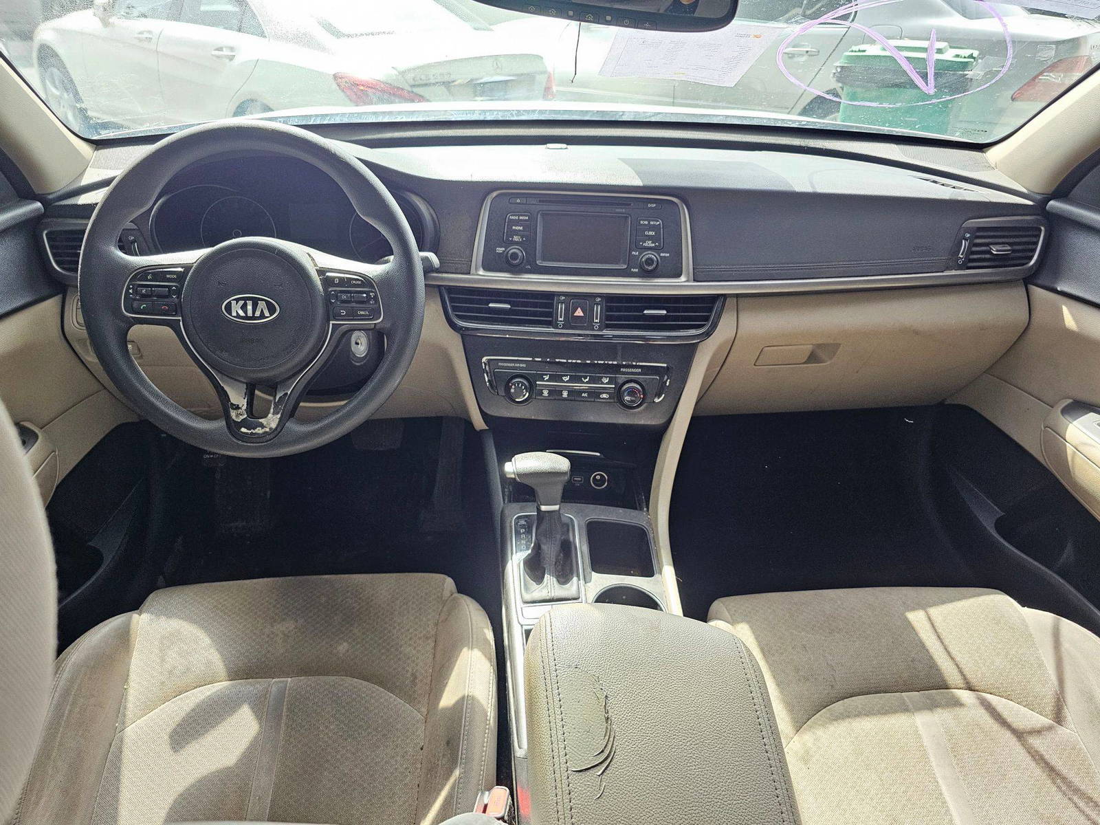 2016 KIA OPTIMA — 141943 Miles — Lot 48400105 — Souq - Marhaba Auctions Used Cars - Image 7