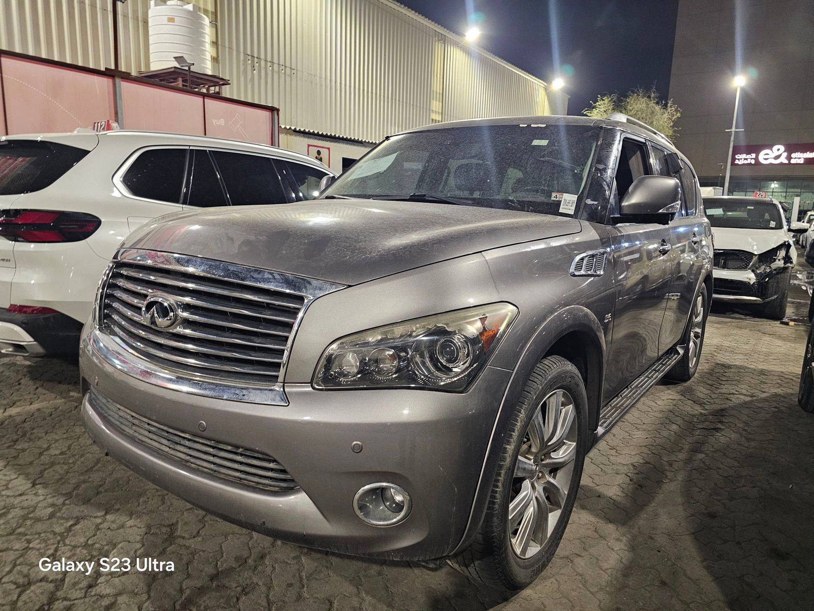 2014 INFINITI QX80 — 147938 Miles — Lot 816477 — Main - Marhaba Auctions Used Cars - Image 3