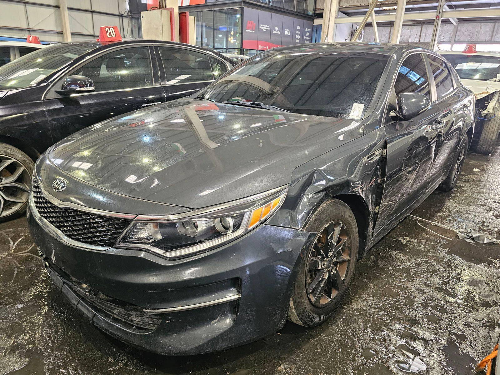 2016 KIA OPTIMA — 153580 Miles — Lot 93234755 — Main - Marhaba Auctions Used Cars - Image 3