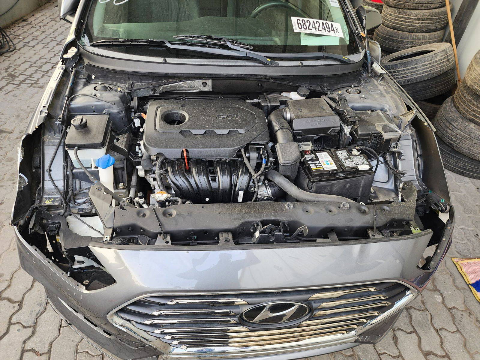 2019 HYUNDAI SONATA — 80817 Miles — Lot 68242494 — Al Quoz - Marhaba Auctions Used Cars - Image 8