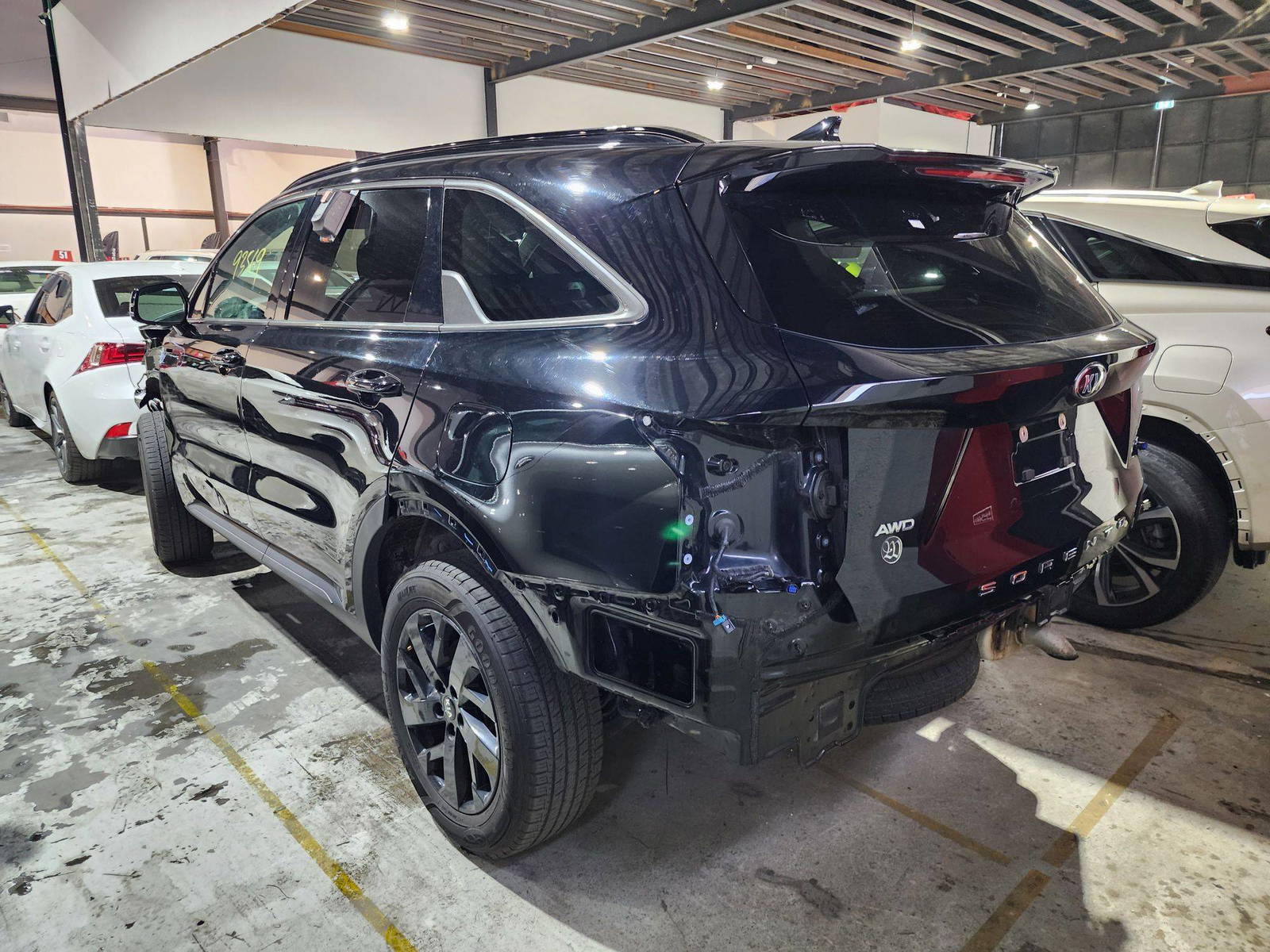 2021 KIA SORENTO — 93569 Miles — Lot C1MG037201 — Main - Marhaba Auctions Used Cars - Image 3