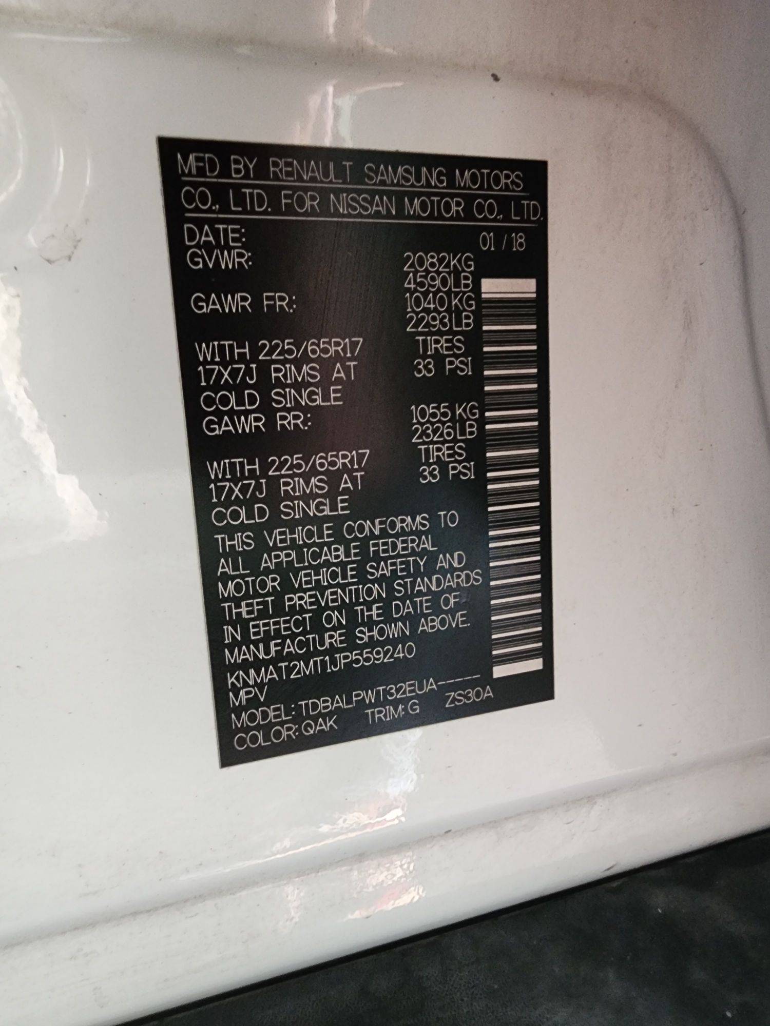 2018 NISSAN ROGUE — 87269 Miles — Lot 74852883 — Souq - Marhaba Auctions Used Cars - Image 10