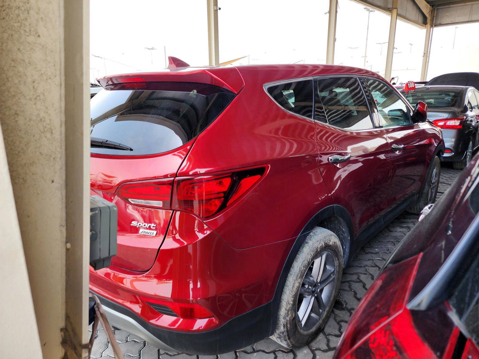 2017 HYUNDAI SANTA FE — 115812 Miles — Lot 40054884 — Souq - Marhaba Auctions Used Cars - Image 7