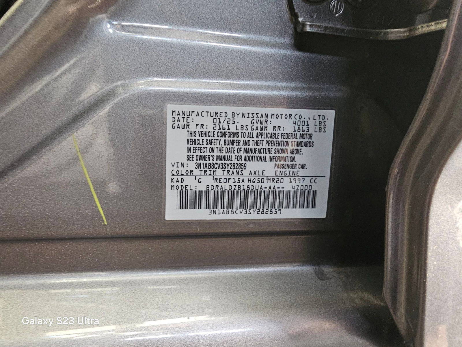NISSAN SENTRA 2025 - Marhaba Auction Used Cars - Image 9