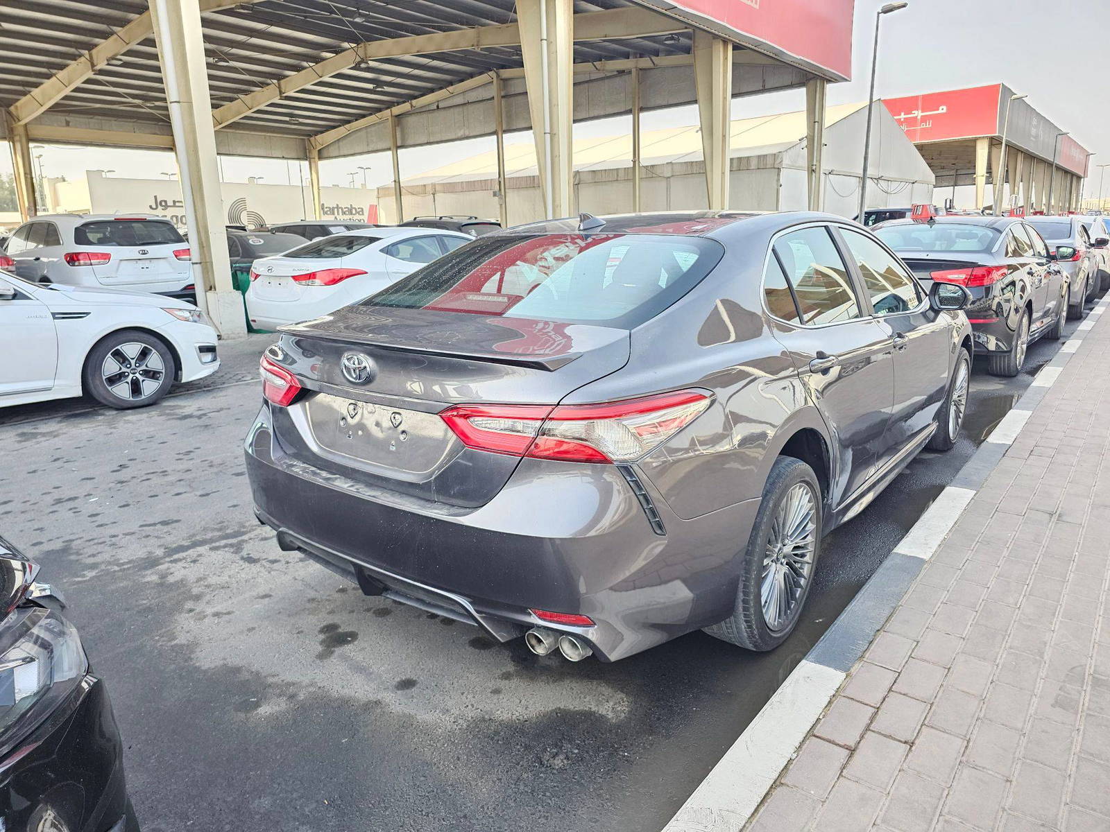 2019 TOYOTA CAMRY — 61233 Miles — Lot 1KU203066 — Souq - Marhaba Auctions Used Cars - Image 3