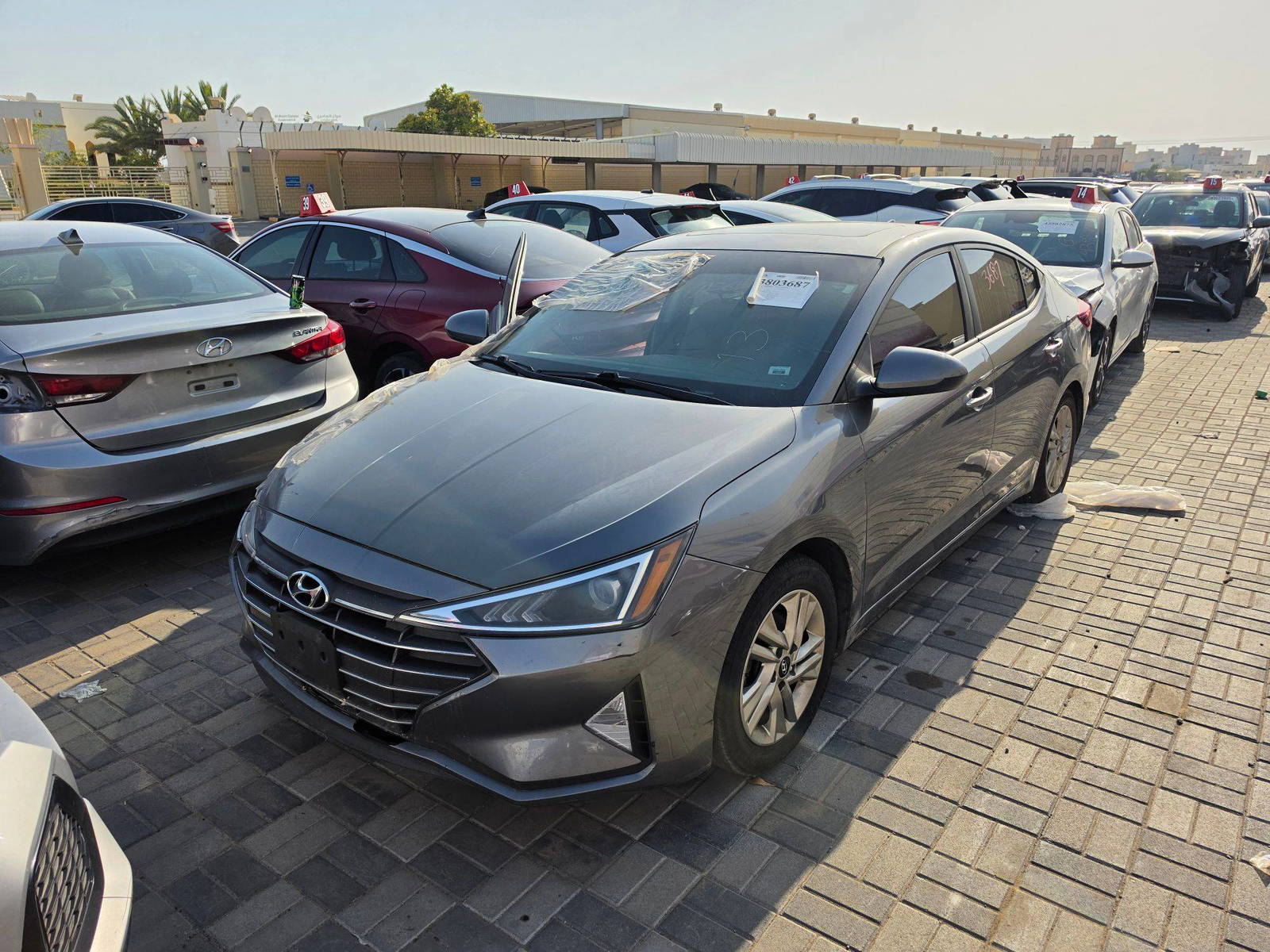 2020 HYUNDAI ELANTRA — 189125 Miles — Lot 6LH502830 - Marhaba Auctions Used Cars - Image 3