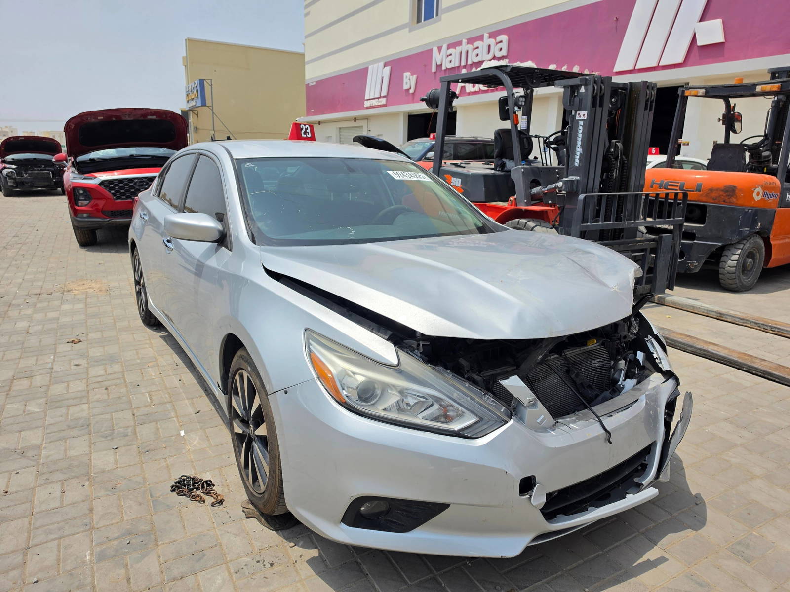 2018 NISSAN ALTIMA — 137224 Miles — Lot 99434595 - Marhaba Auctions Used Cars - Image 3