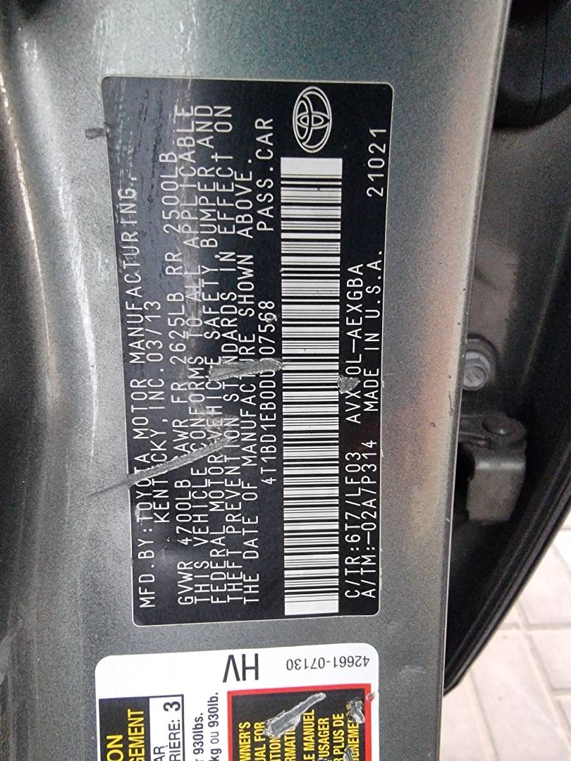 2013 TOYOTA AVALON — 228244 Miles — Lot 40751266 — Souq - Marhaba Auctions Used Cars - Image 10