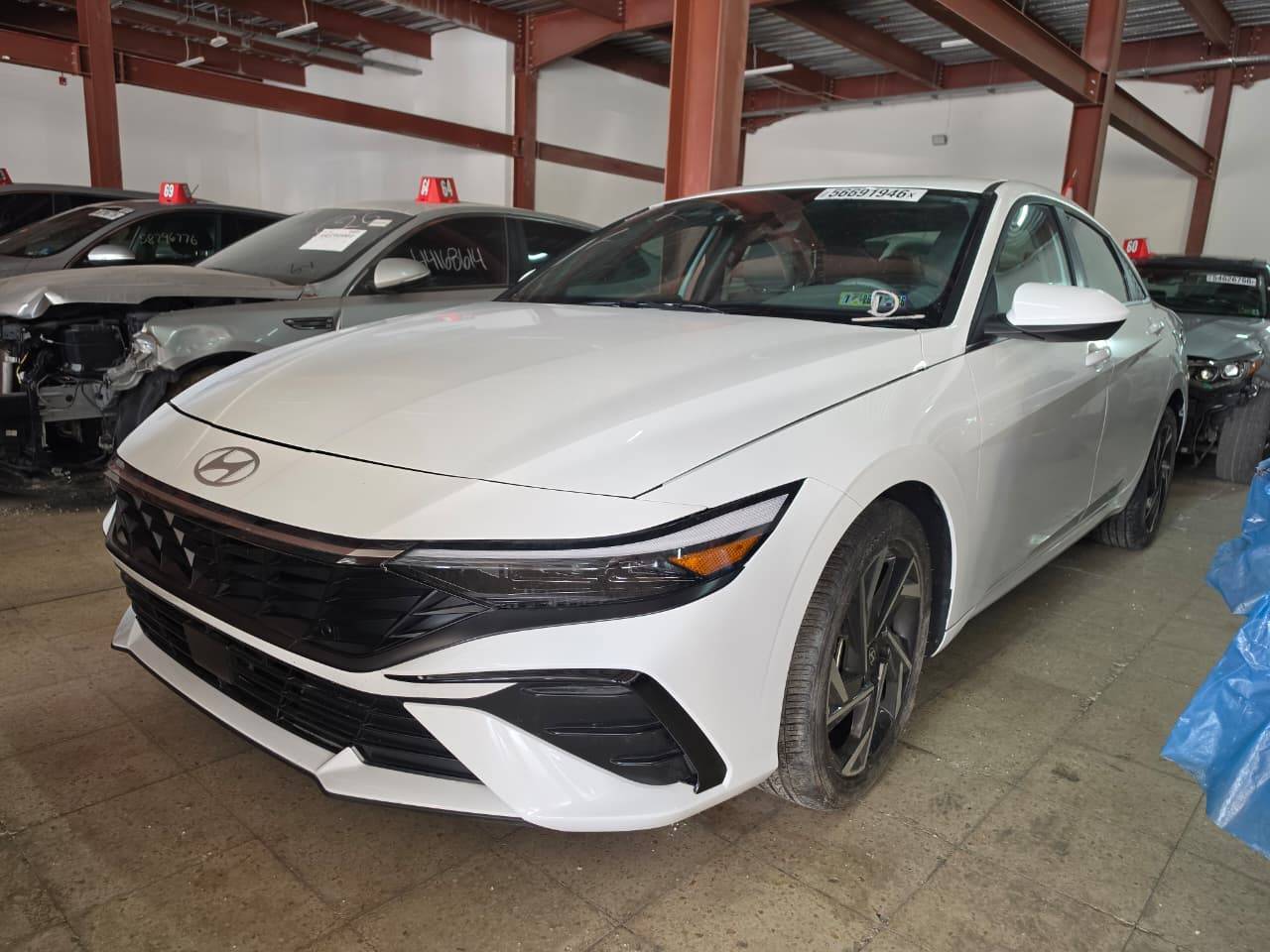 2024 HYUNDAI ELANTRA — 6906 Miles — Lot 56691946 - Marhaba Auctions Used Cars - Image 3