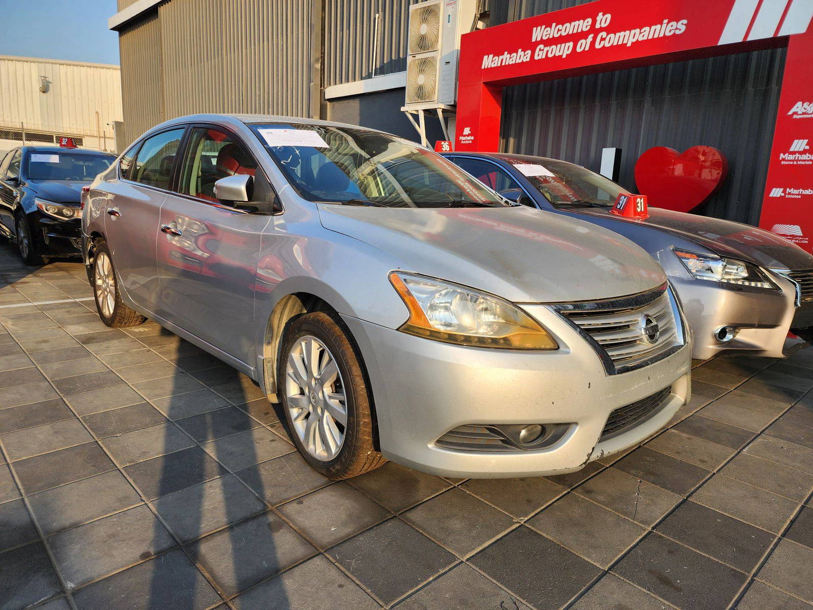2014 NISSAN SENTRA — 153663 Miles — Lot 66783984 — Al Quoz - Marhaba Auctions Used Cars - Image 3