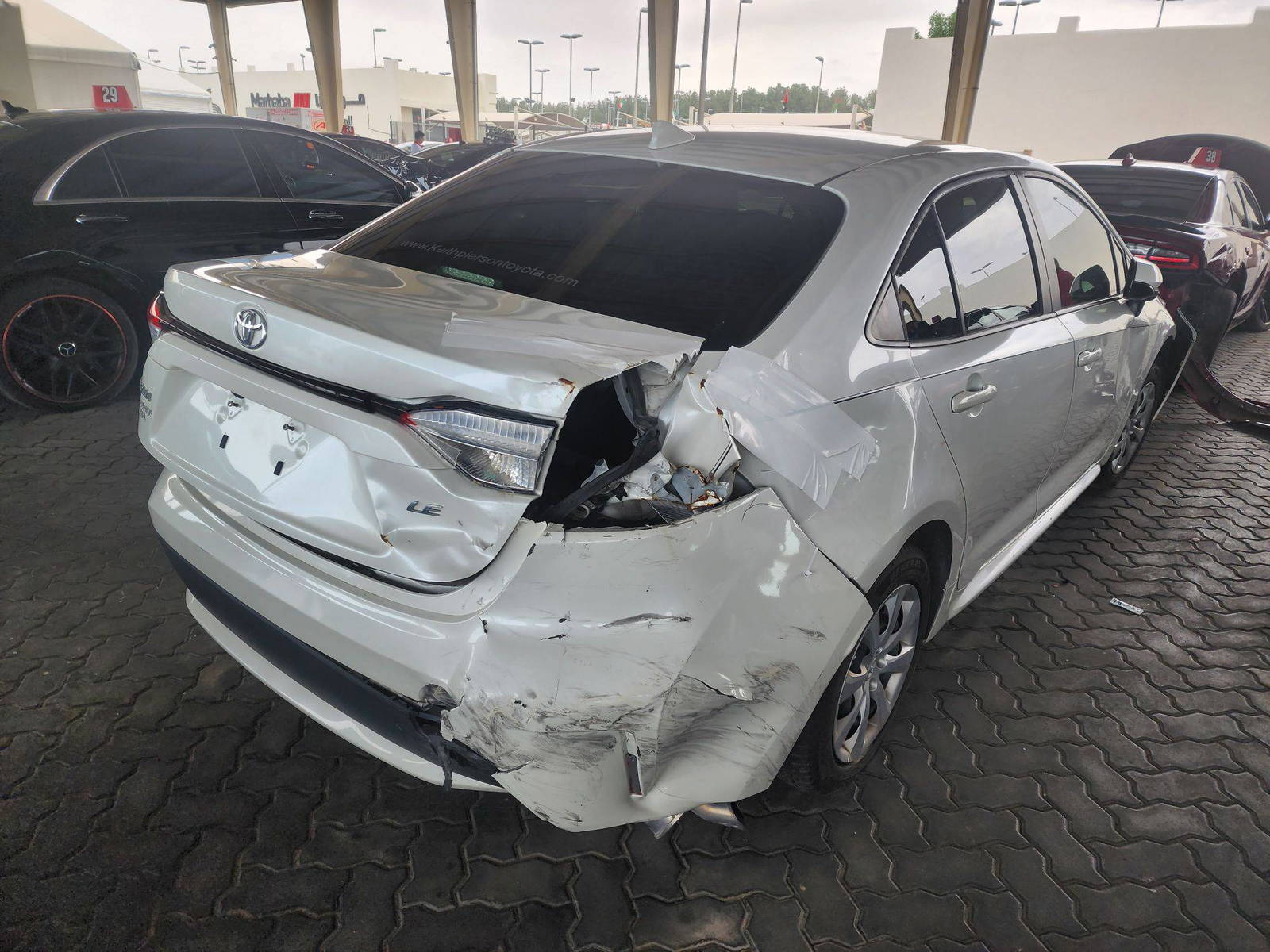 2021 TOYOTA COROLLA — 95928 Miles — Lot 54123121 - Marhaba Auctions Used Cars - Image 3