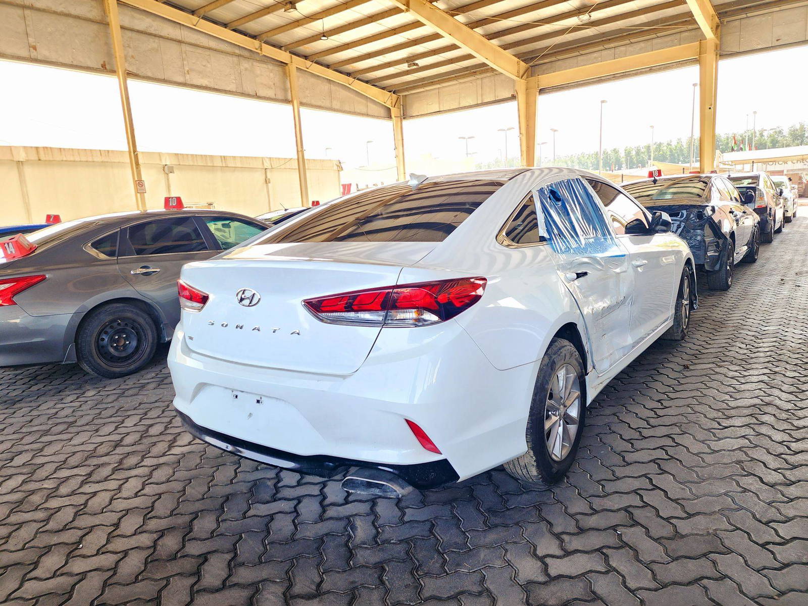2019 HYUNDAI SONATA — 55653 Miles — Lot KH771266 — Souq - Marhaba Auctions Used Cars - Image 3