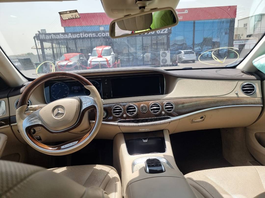2017 MERCEDES BENZ S 550 — 64650 Miles — Lot 8206 — Ind. 12 - Marhaba Auctions Used Cars - Image 8