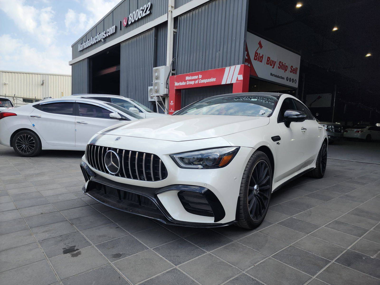 MERCEDES BENZ AMG GT 43 2021 - Marhaba Auction Used Cars - Image 3