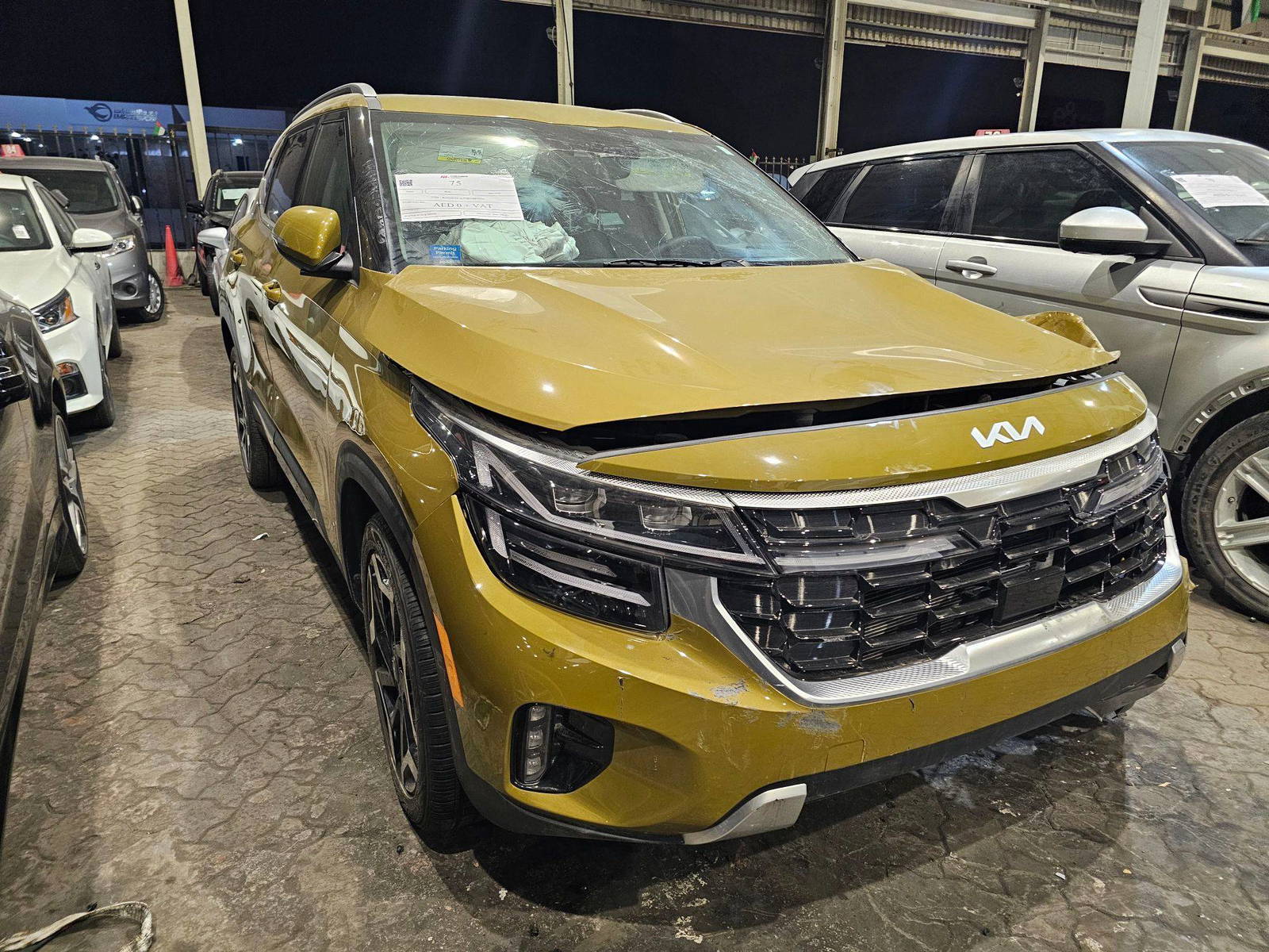 2024 KIA SELTOS — 5843 Miles — Lot 487504 — Main - Marhaba Auctions Used Cars - Image 4