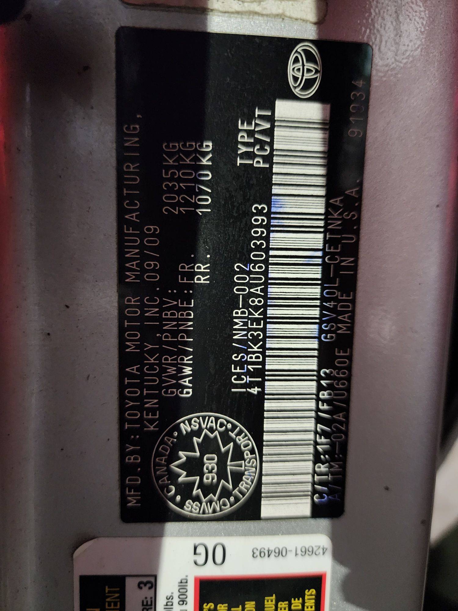 TOYOTA CAMRY 2010 - Marhaba Auction Used Cars - Image 10