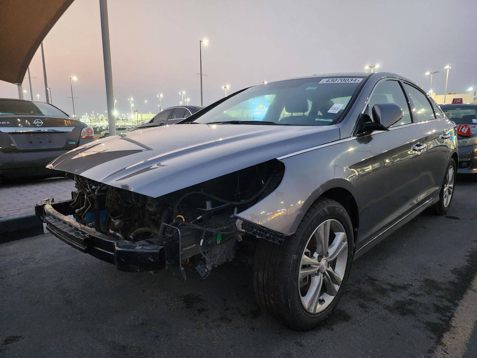 2018 HYUNDAI SONATA — 129959 Miles — Lot 43070034 — Souq - Marhaba Auctions Used Cars - Image 11