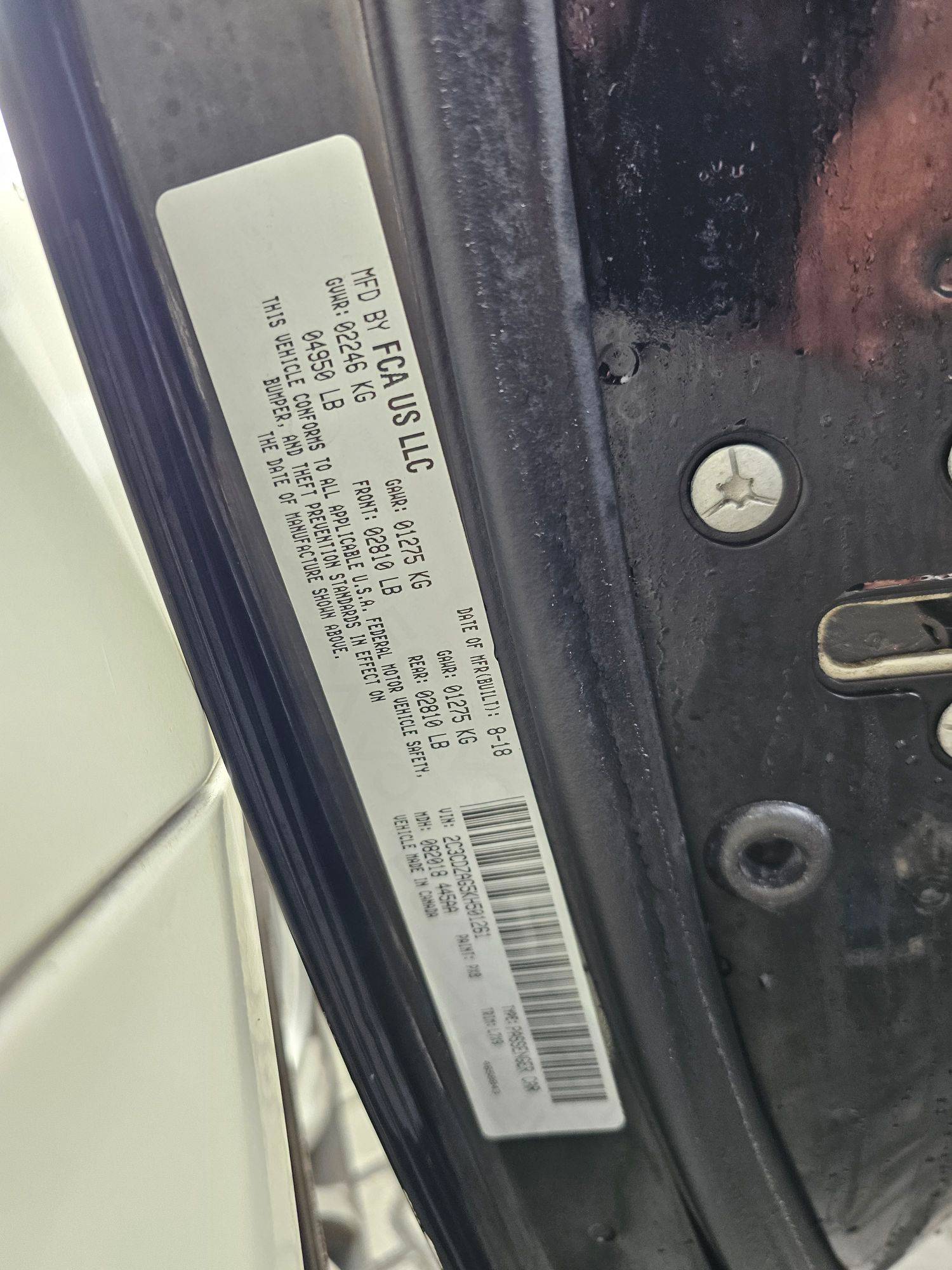 DODGE CHALLENGER 2019 - Marhaba Auction Used Cars - Image 7