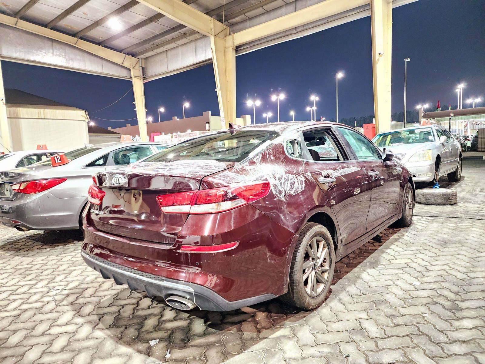 2019 KIA OPTIMA — 128503 Miles — Lot 37616044 — Souq - Marhaba Auctions Used Cars - Image 3
